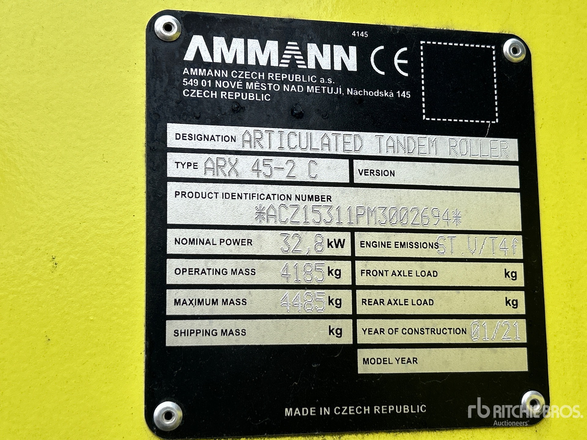 2021 Ammann ARX45
