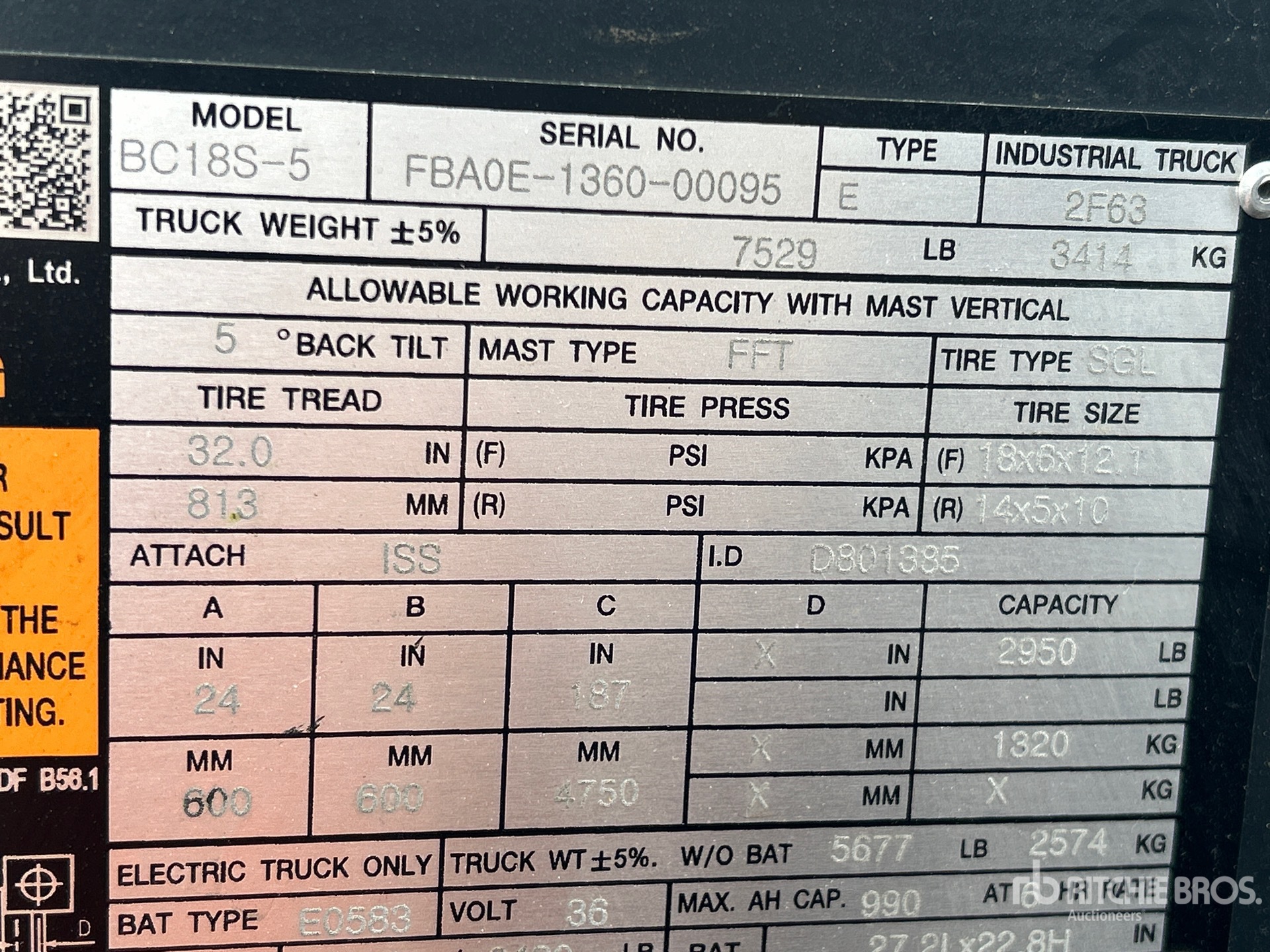 Doosan BC18S-5