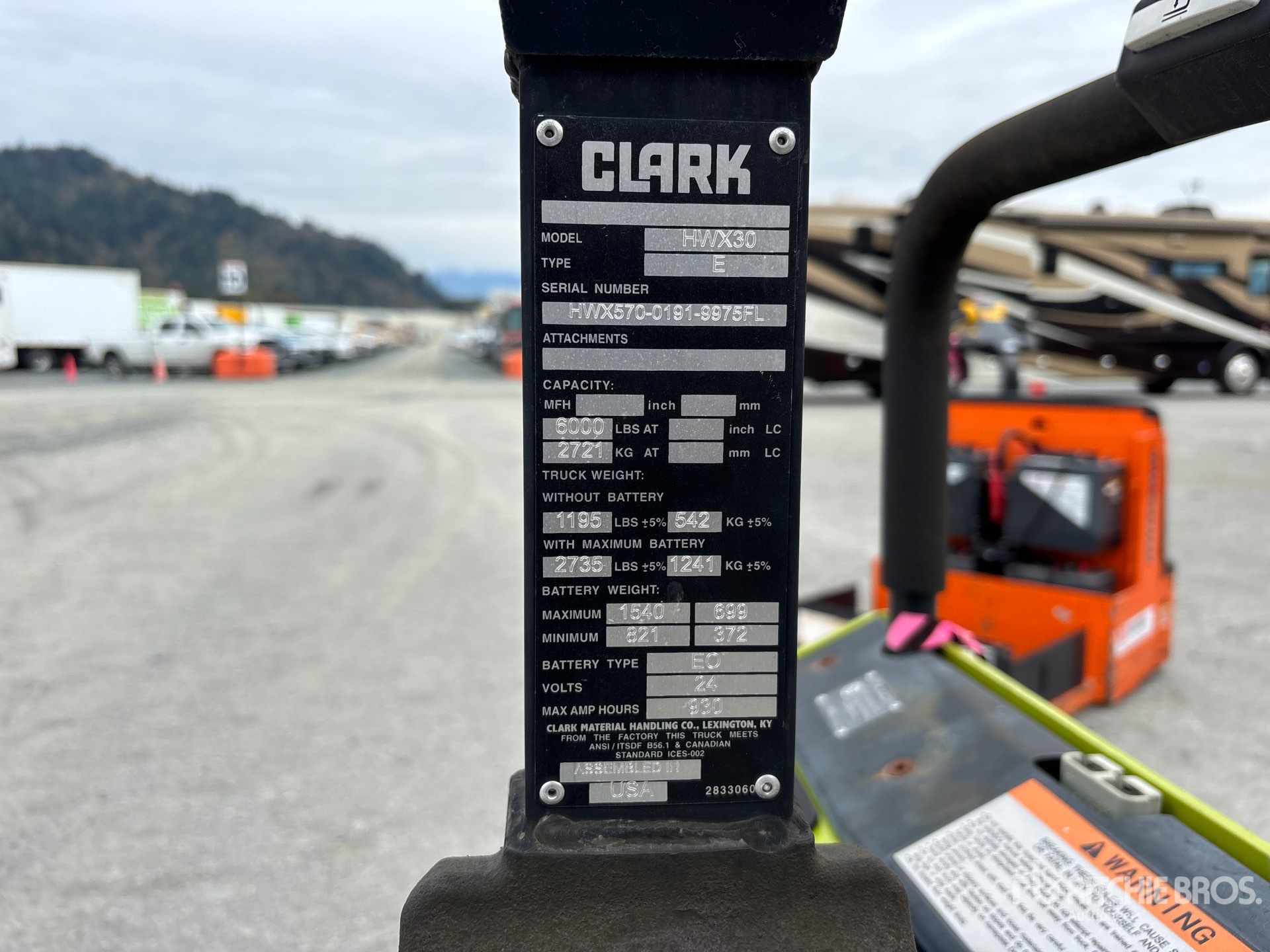 Clark HWX30