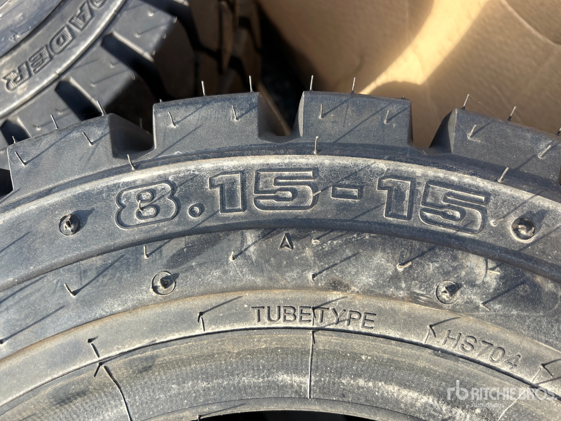 Doosan QUANTITY OF (4) 6.50-10 2X 8.15 ...