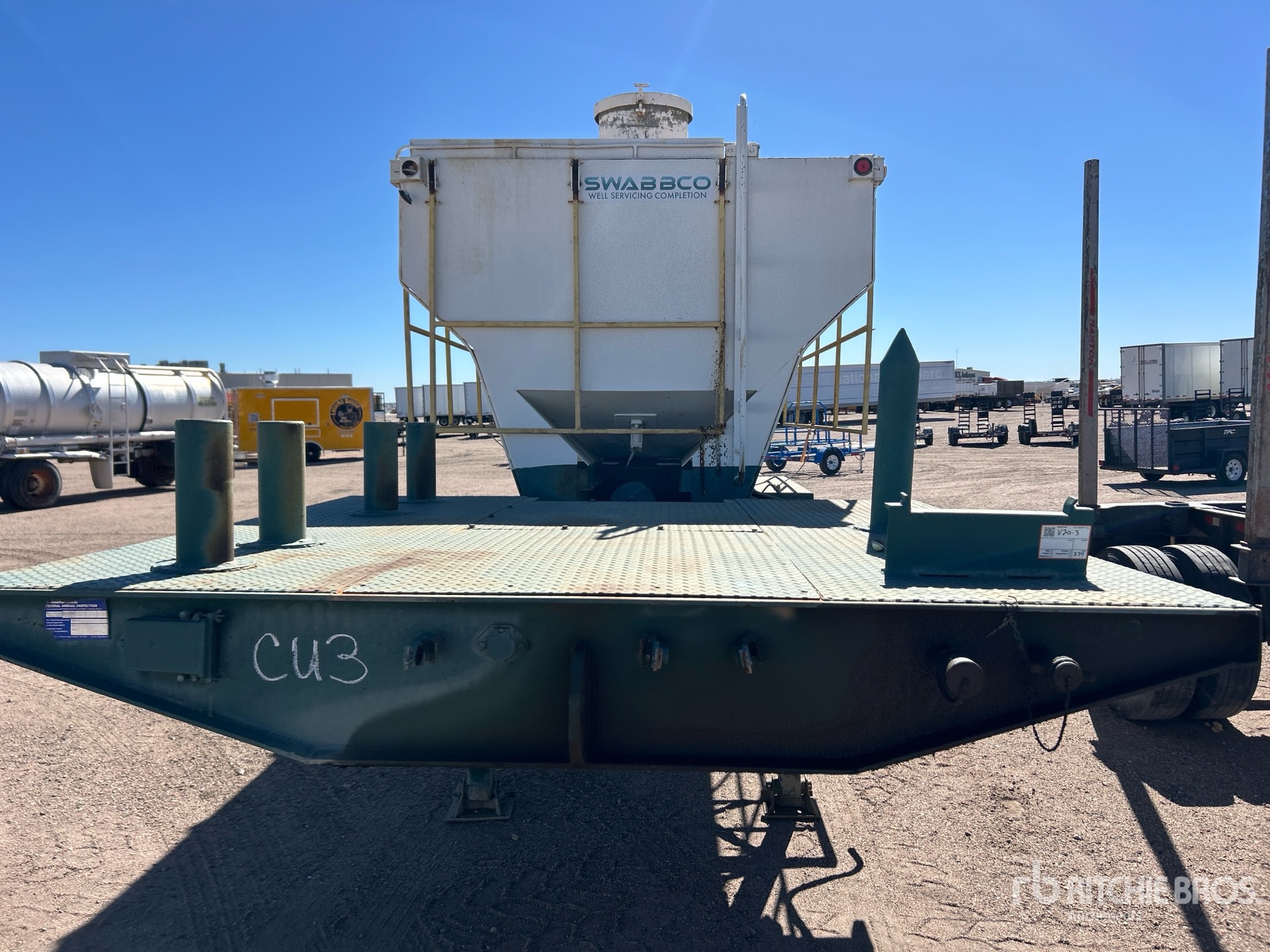1969 Fruehauf T/A CEMENT AUGER