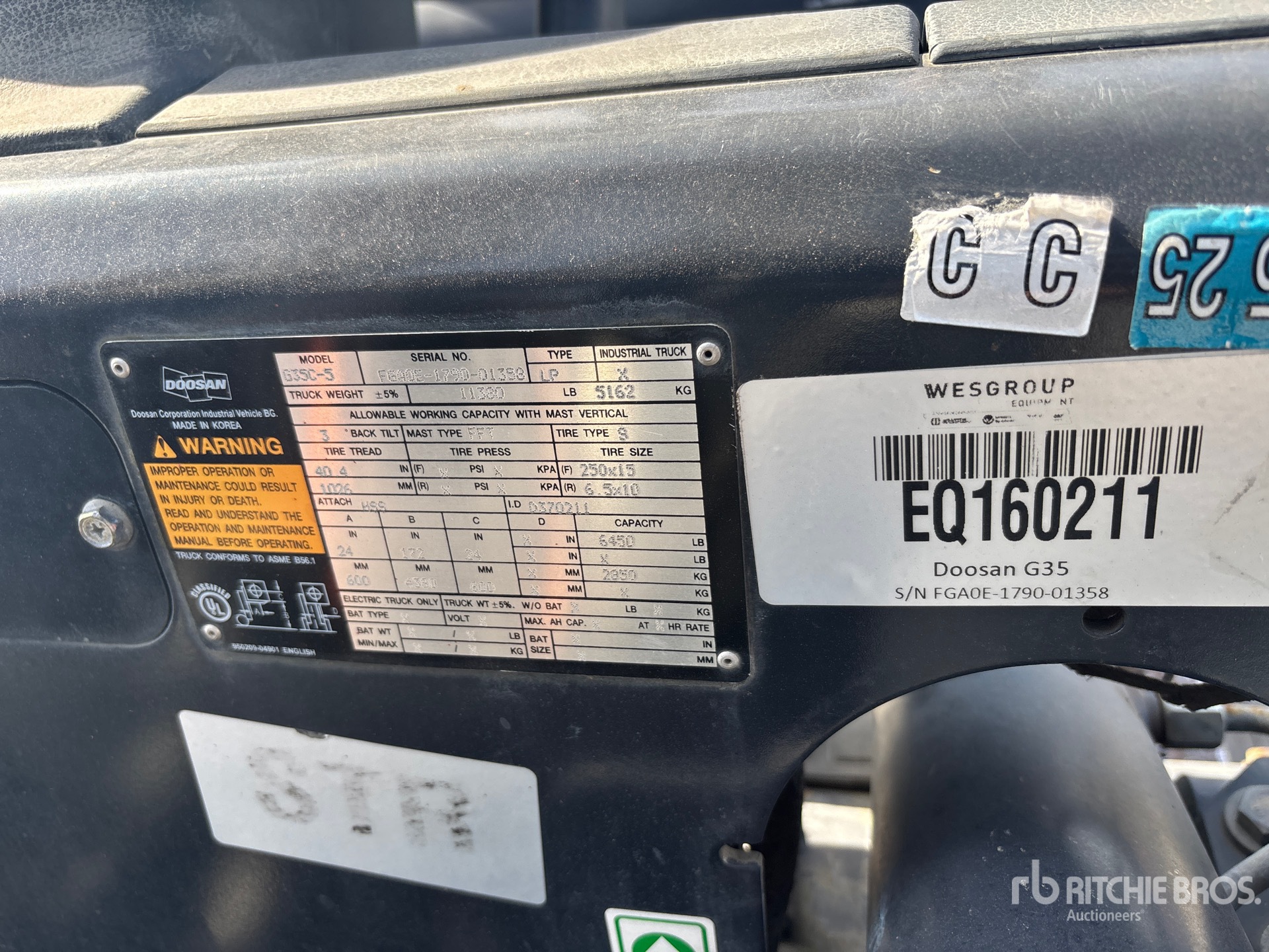 Doosan G35C-5