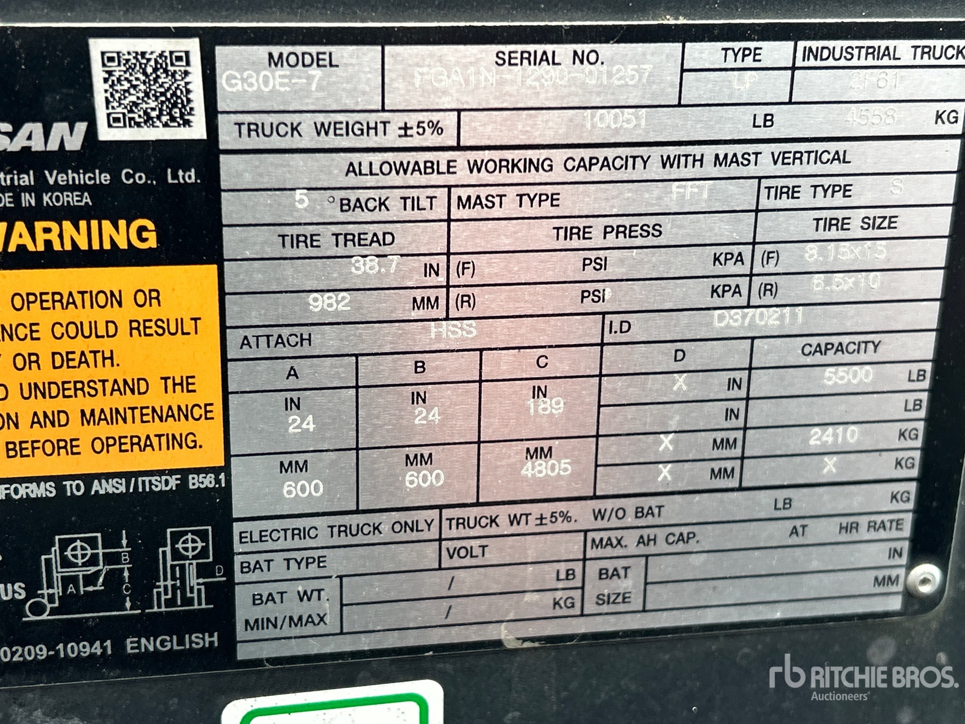 Doosan G30E-7