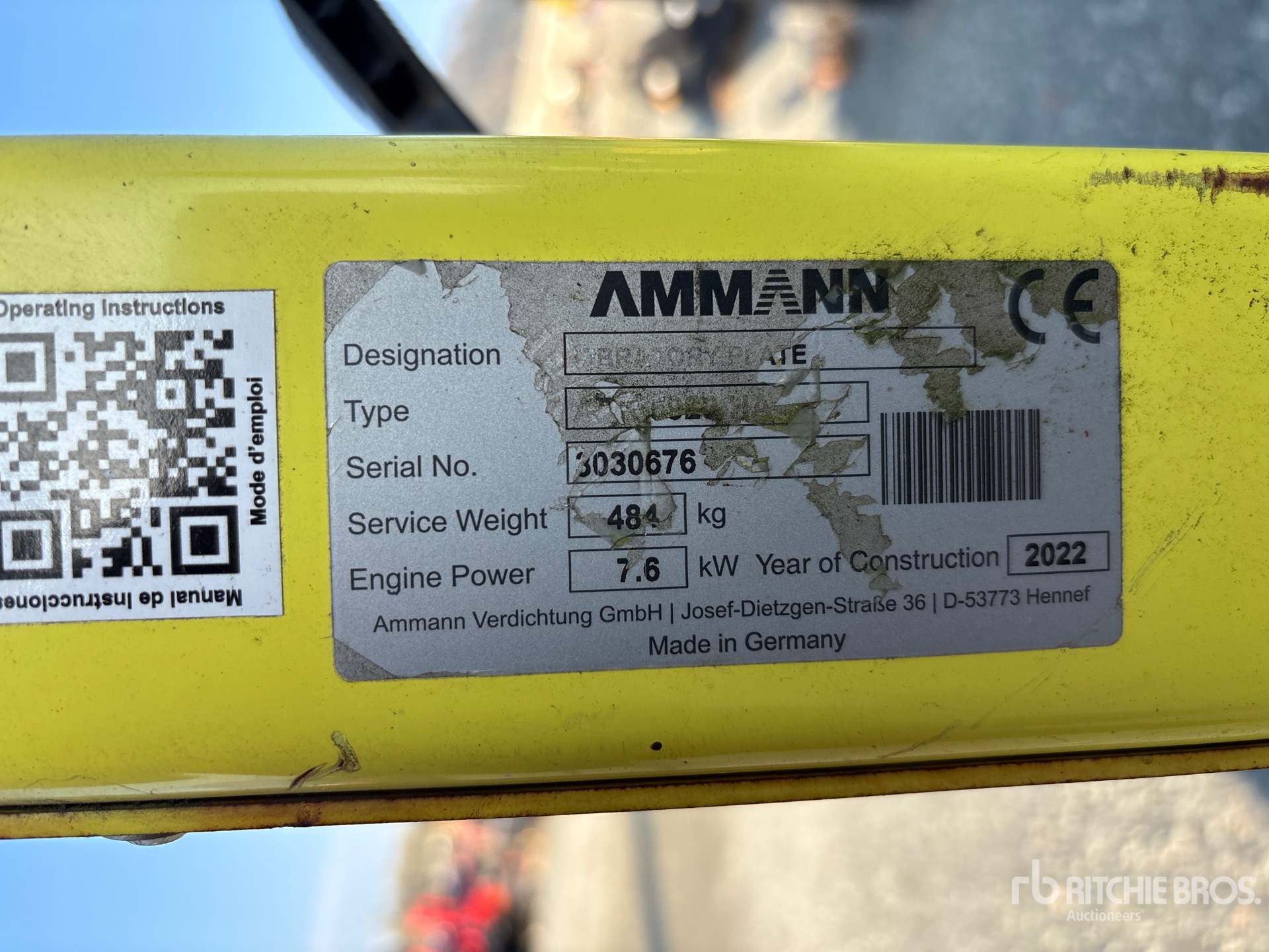 2022 Ammann APR5920