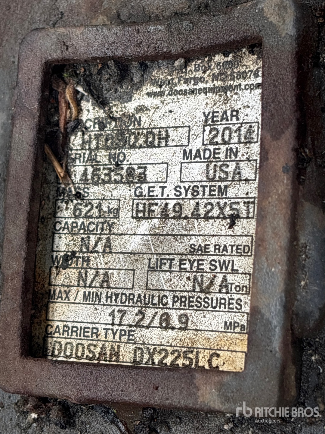Doosan 68 IN HYDRAULIC
