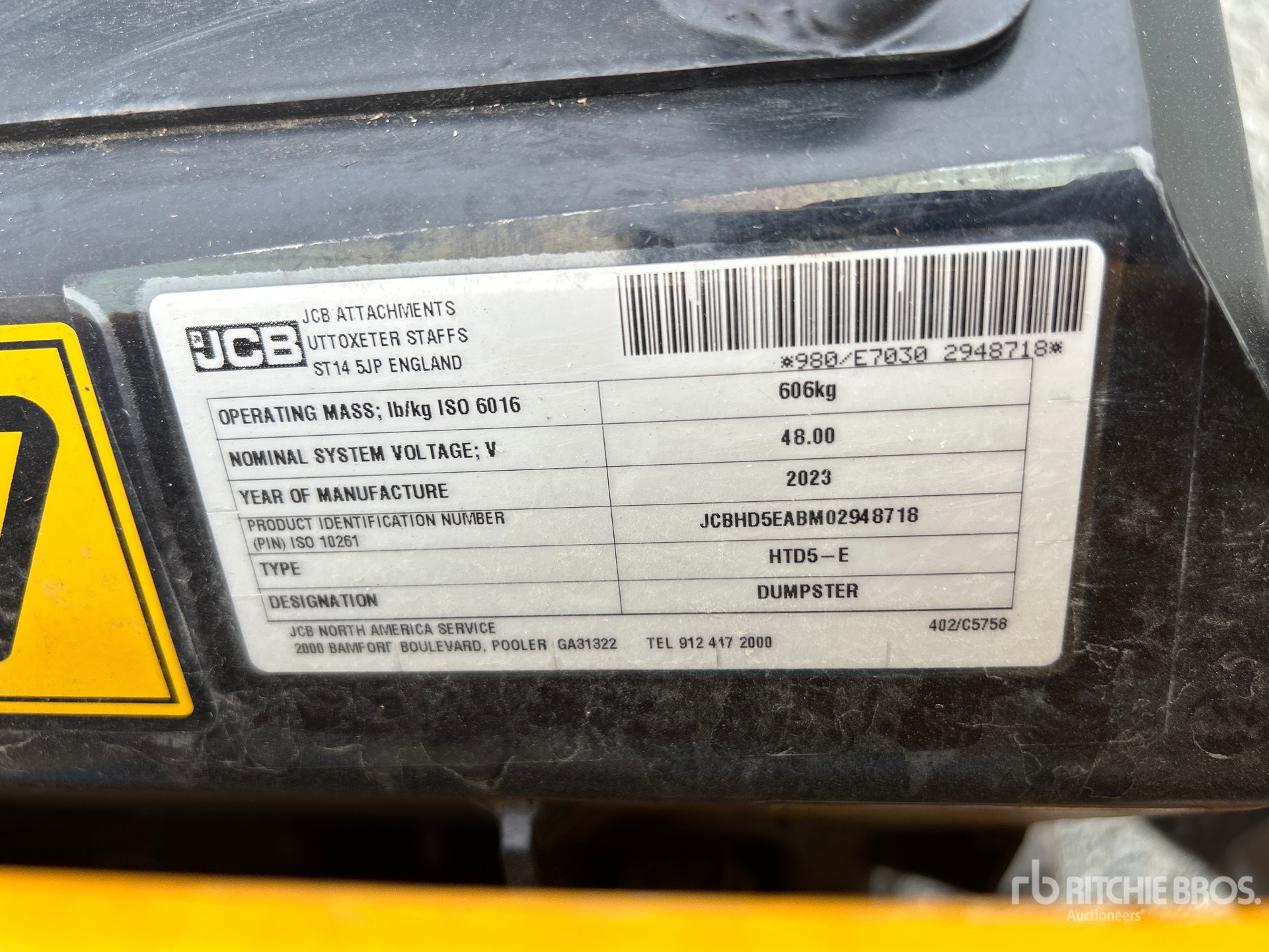 2023 JCB HTD-5E