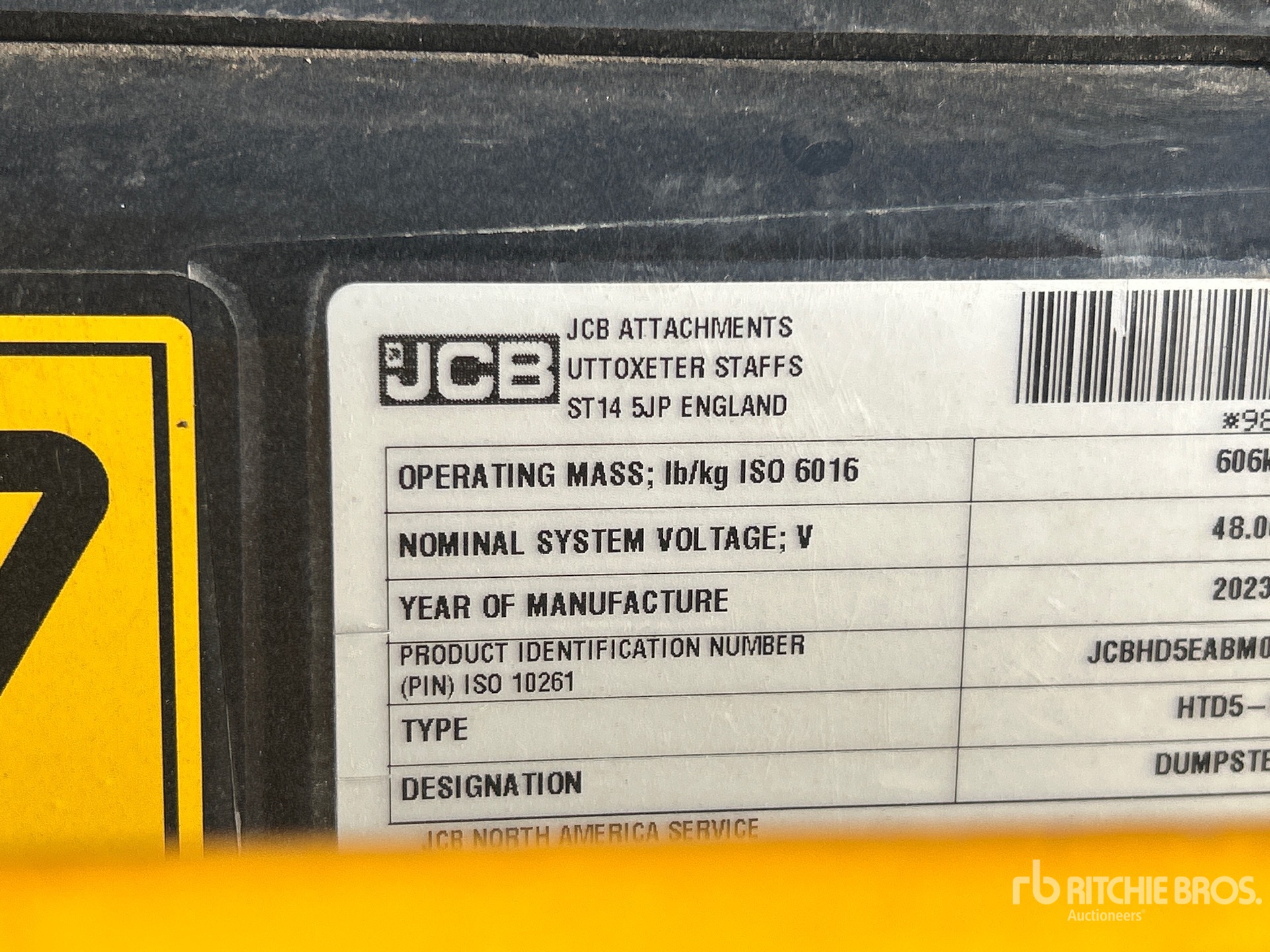 2023 JCB HTD-5E