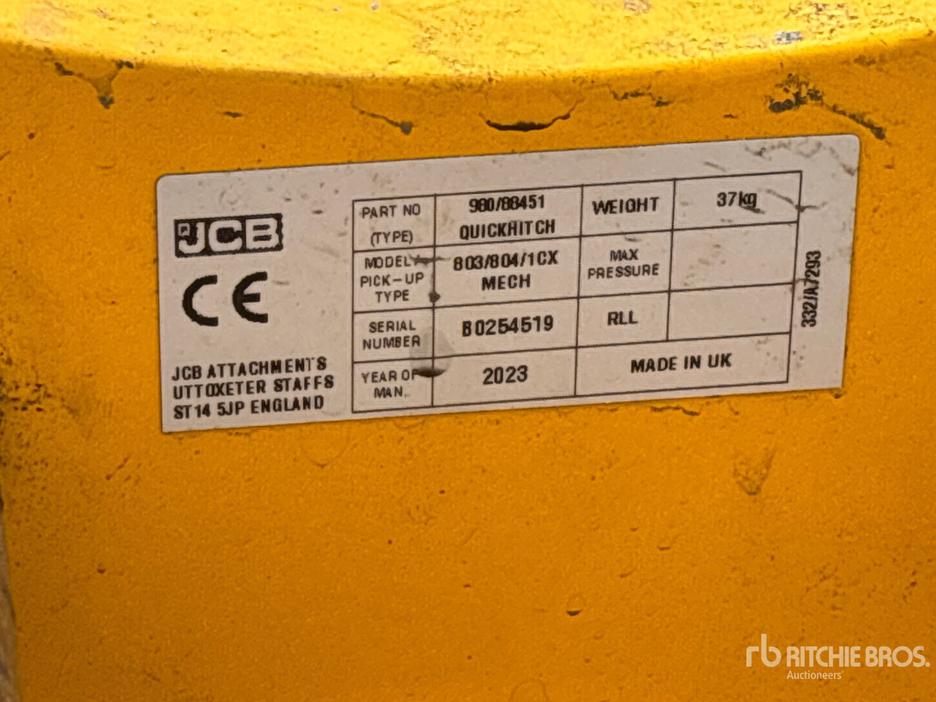 JCB - FITS 803/804/1CX