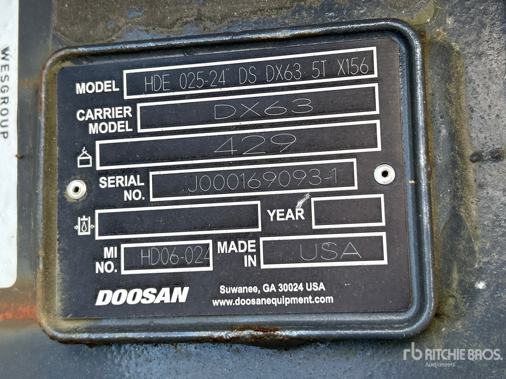 Doosan 24 IN DIGGING (UNUSED)