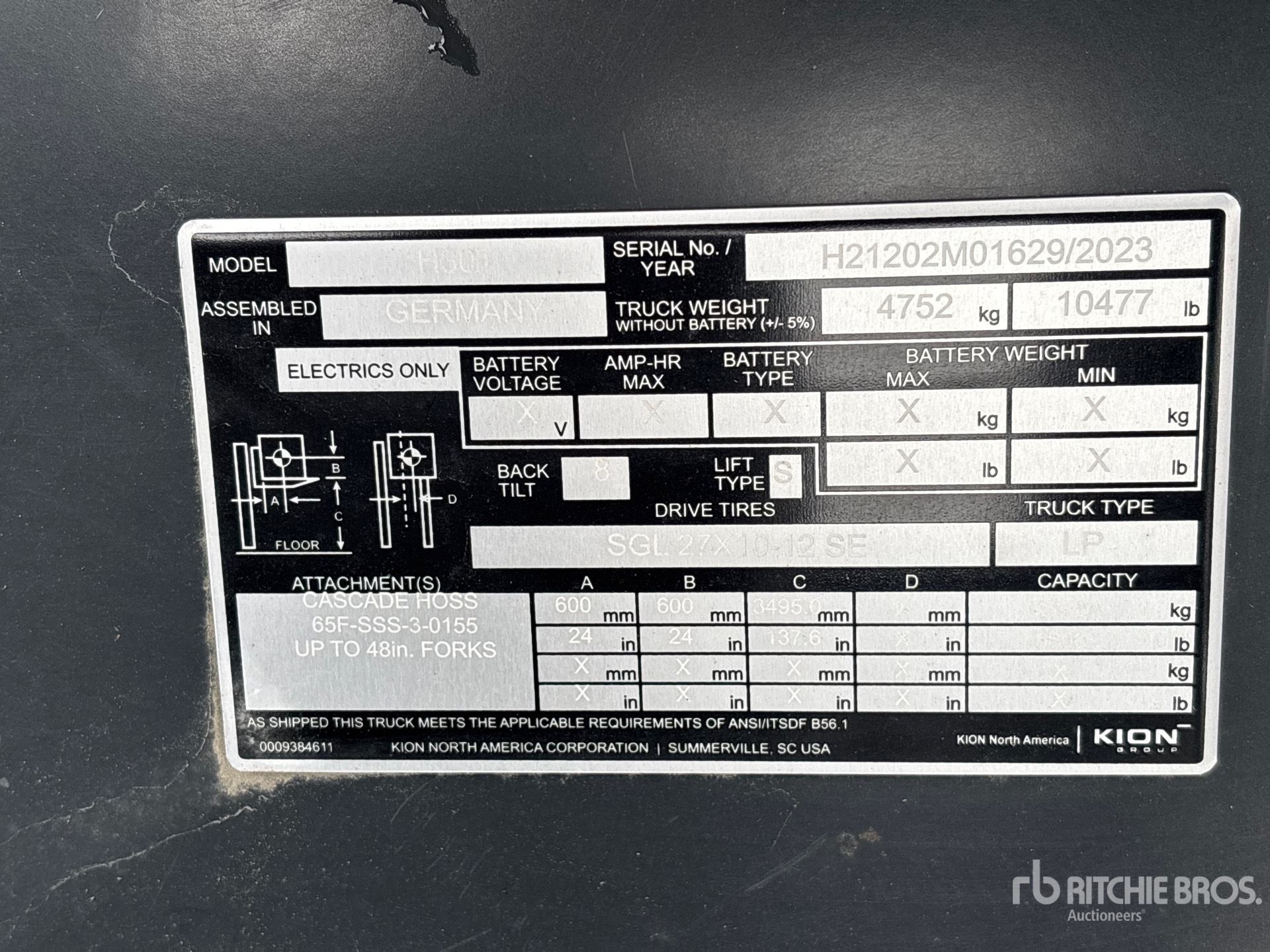 2023 Linde H30T