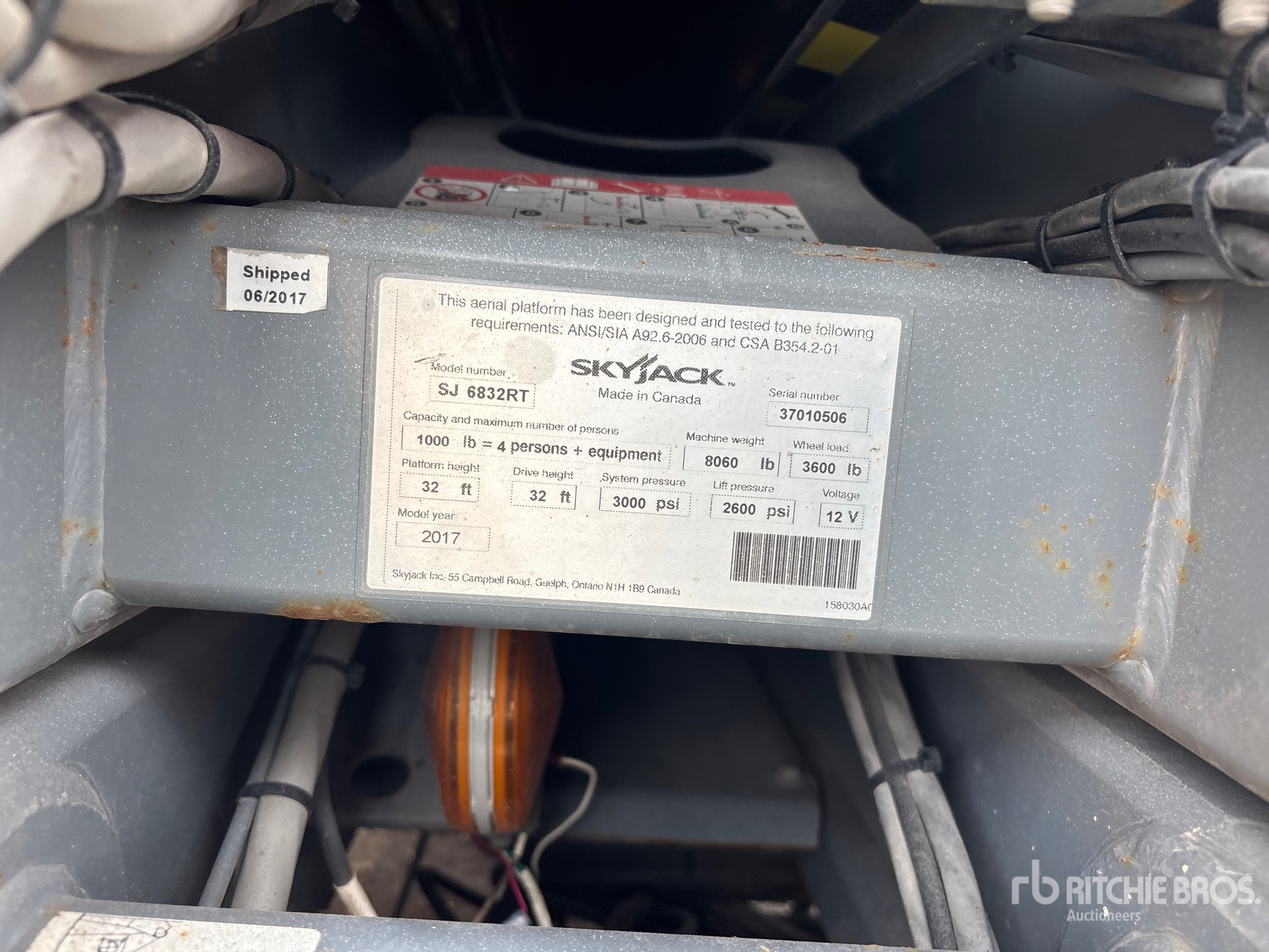 Skyjack SJ6832 RT