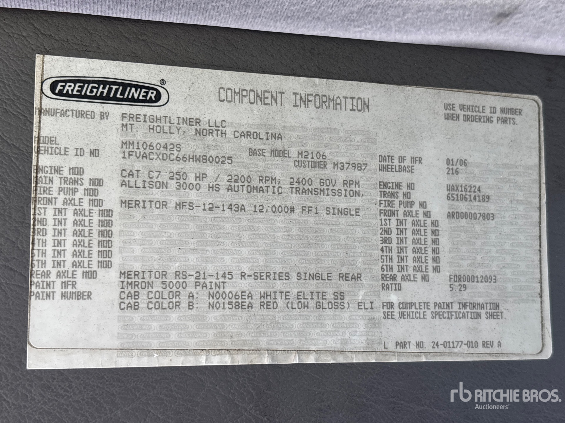 2006 Freightliner M2