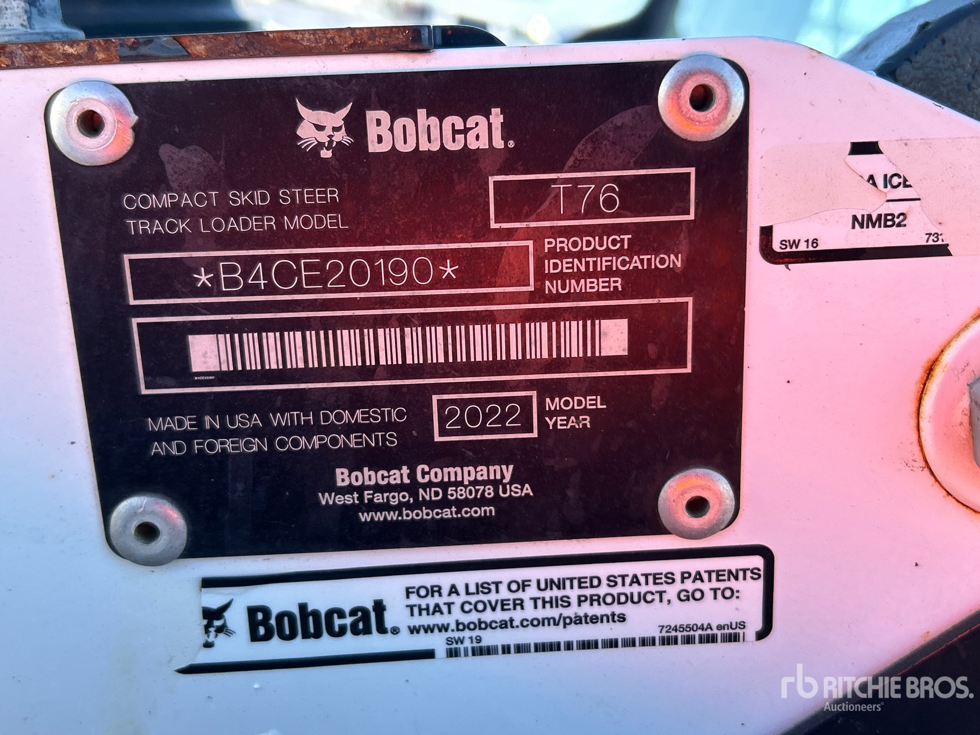 2022 Bobcat T76