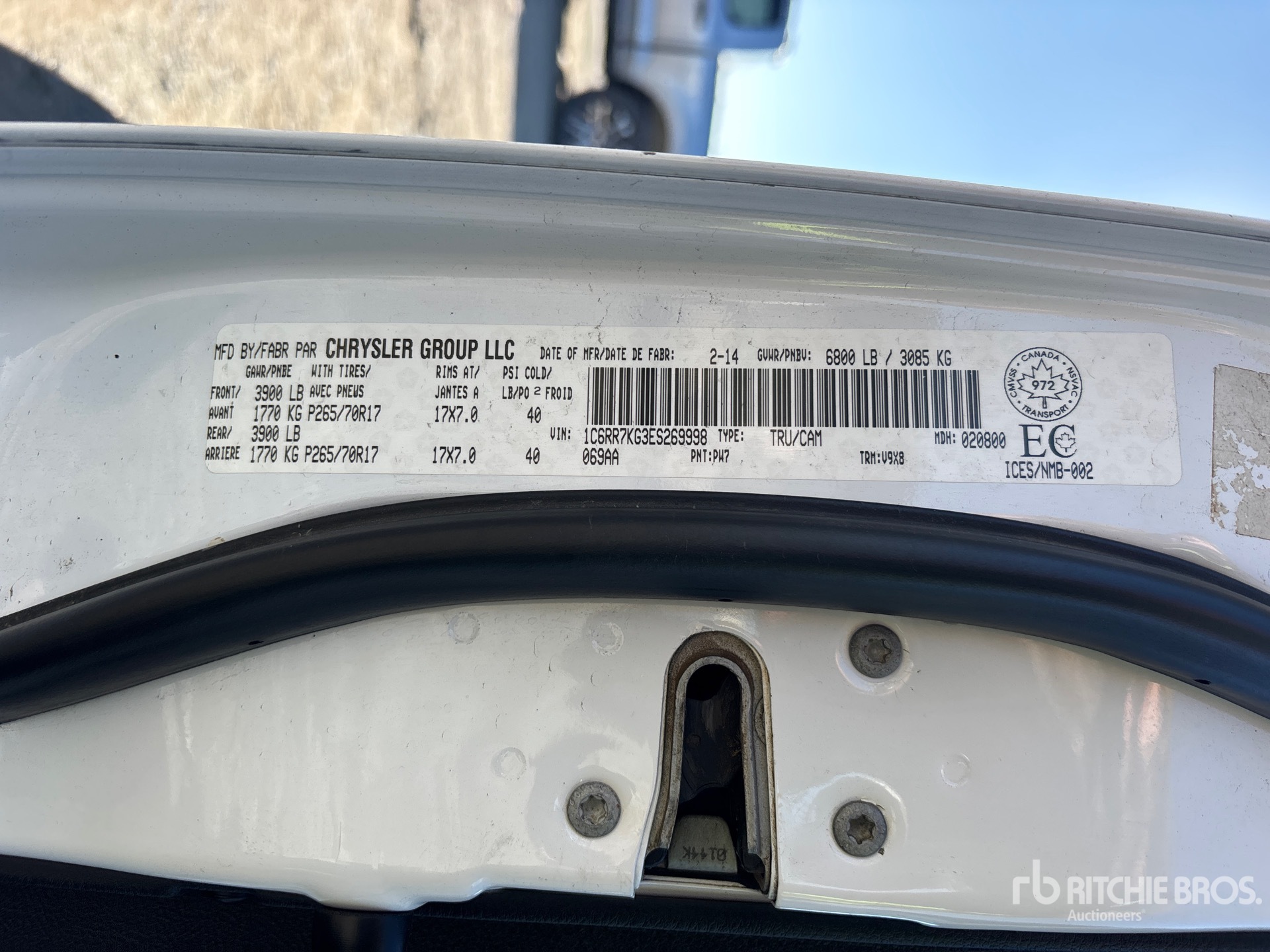 2014 Dodge RAM 1500