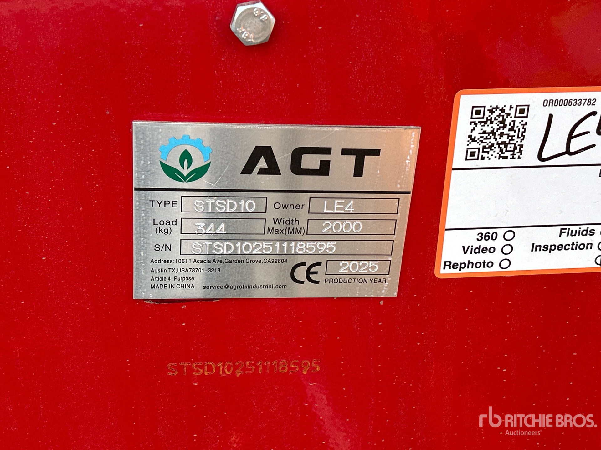 2025 AGT STSD10