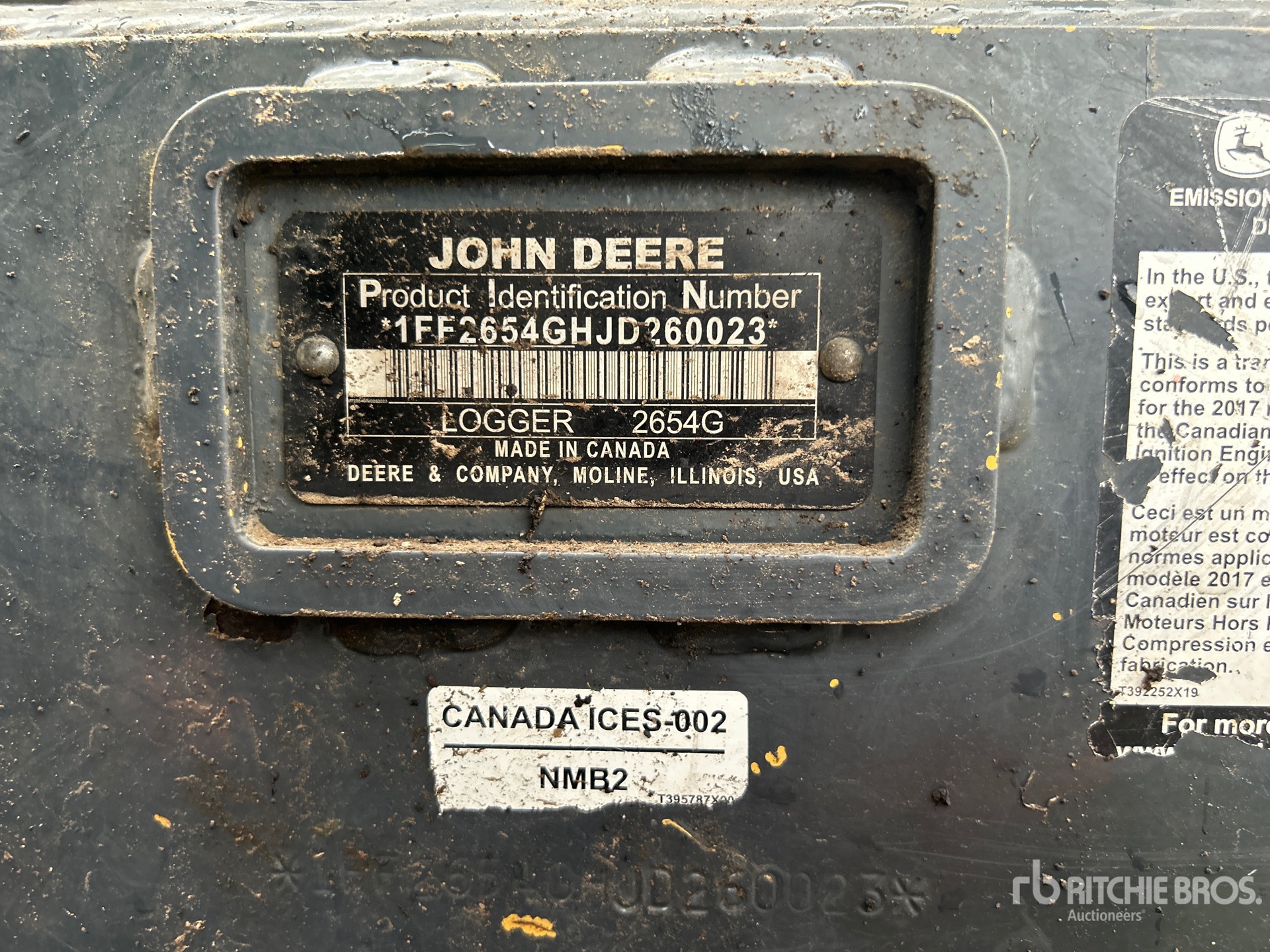 2018 John Deere 2654G