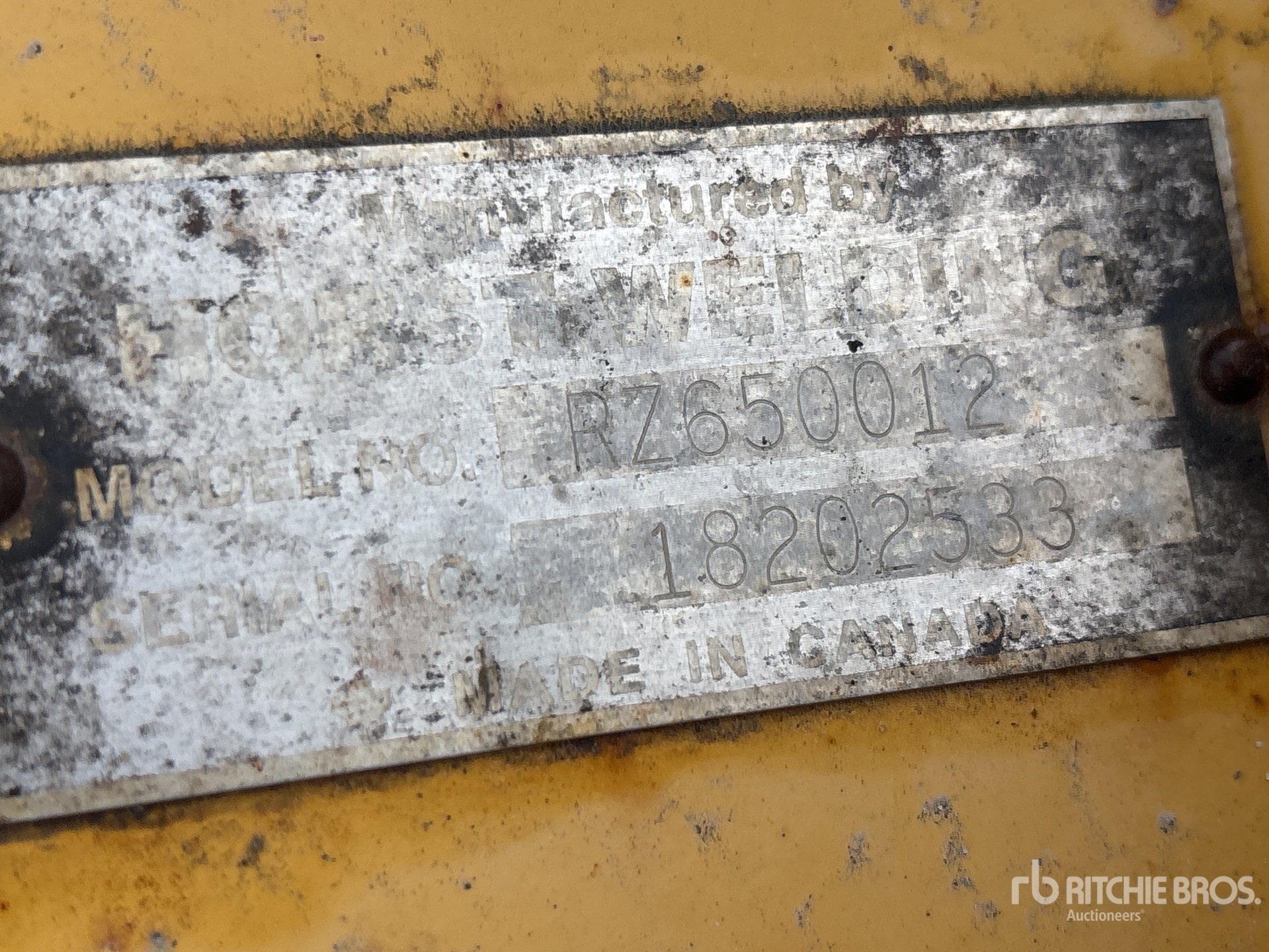 Horst Welding RZ650012