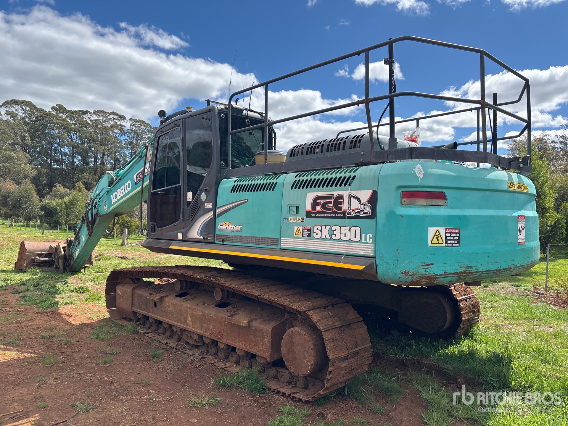 2015 Kobelco SK350 LC -8