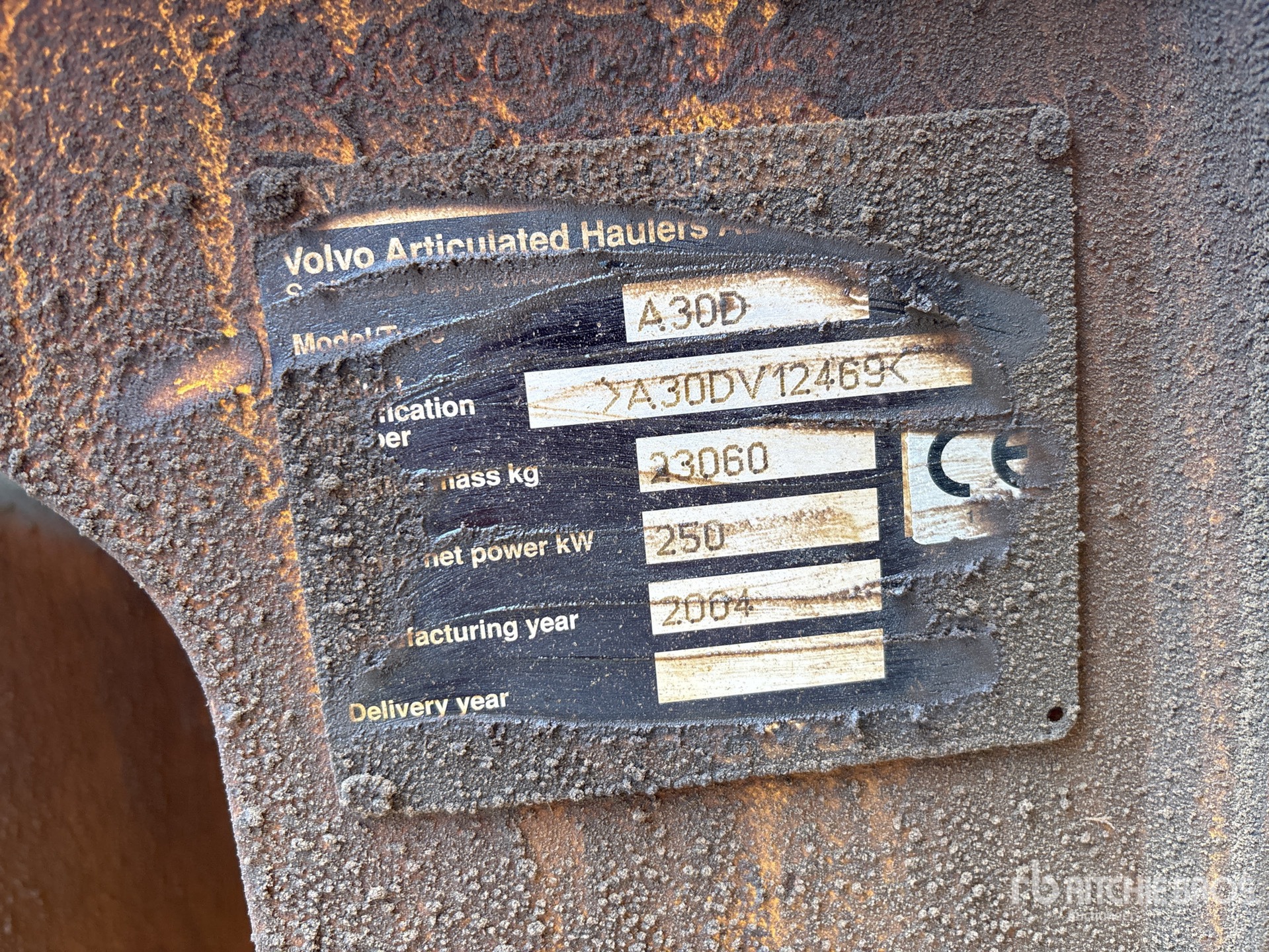 2004 Volvo A30D