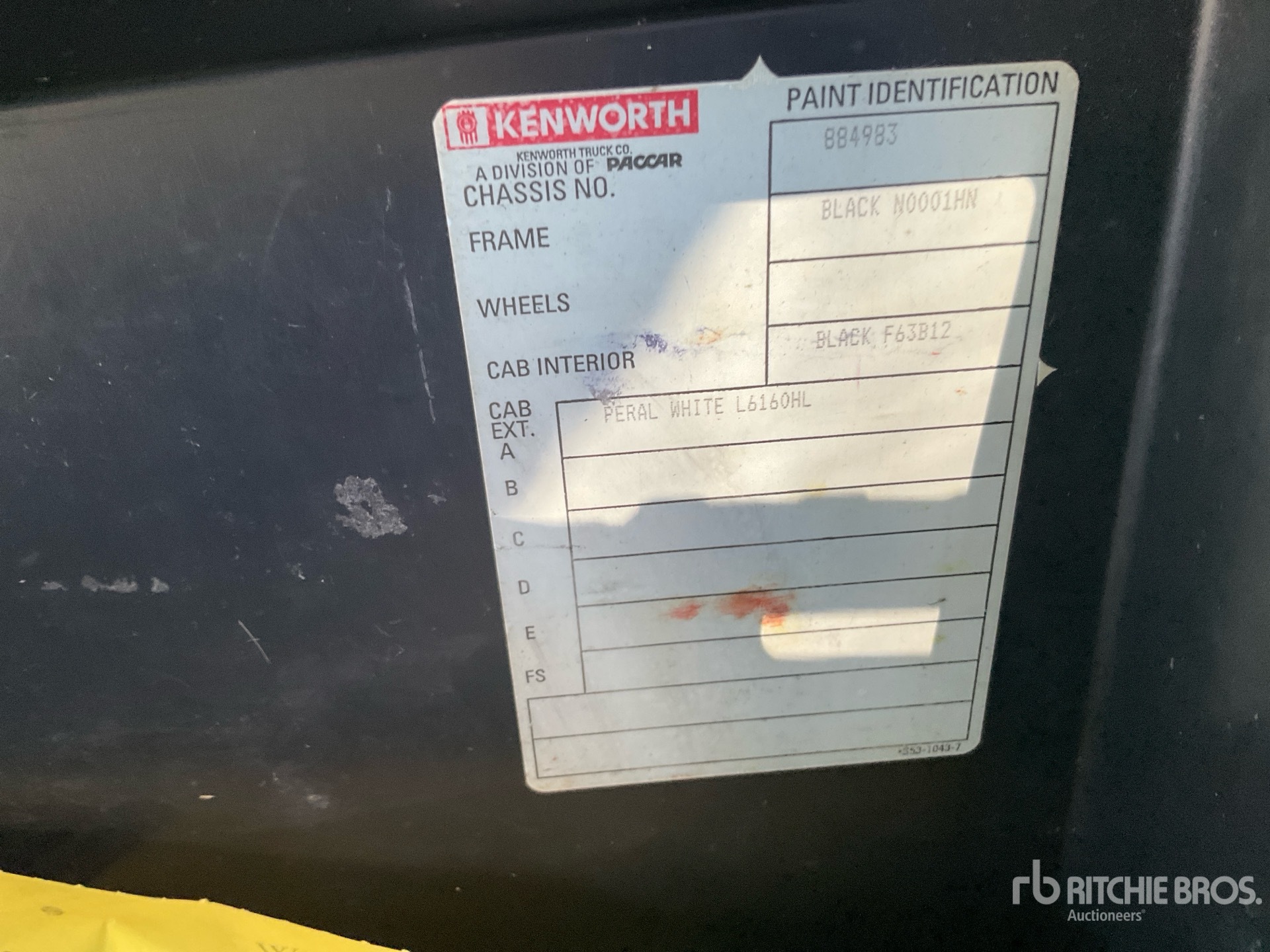 2002 Kenworth W900L