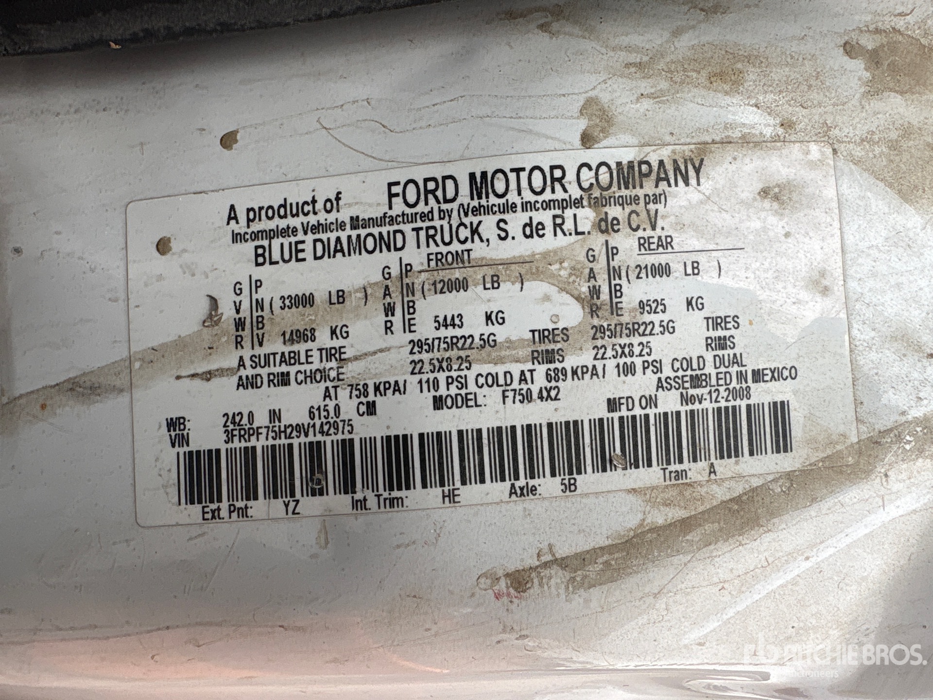 2009 Ford F-750