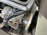 Engine with A/C Compressor