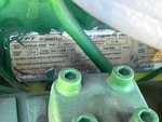 Engine with Emission Label