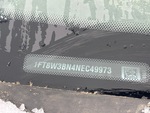 Aspect général with Photo du numéro de série/NIV du timbre du cadre