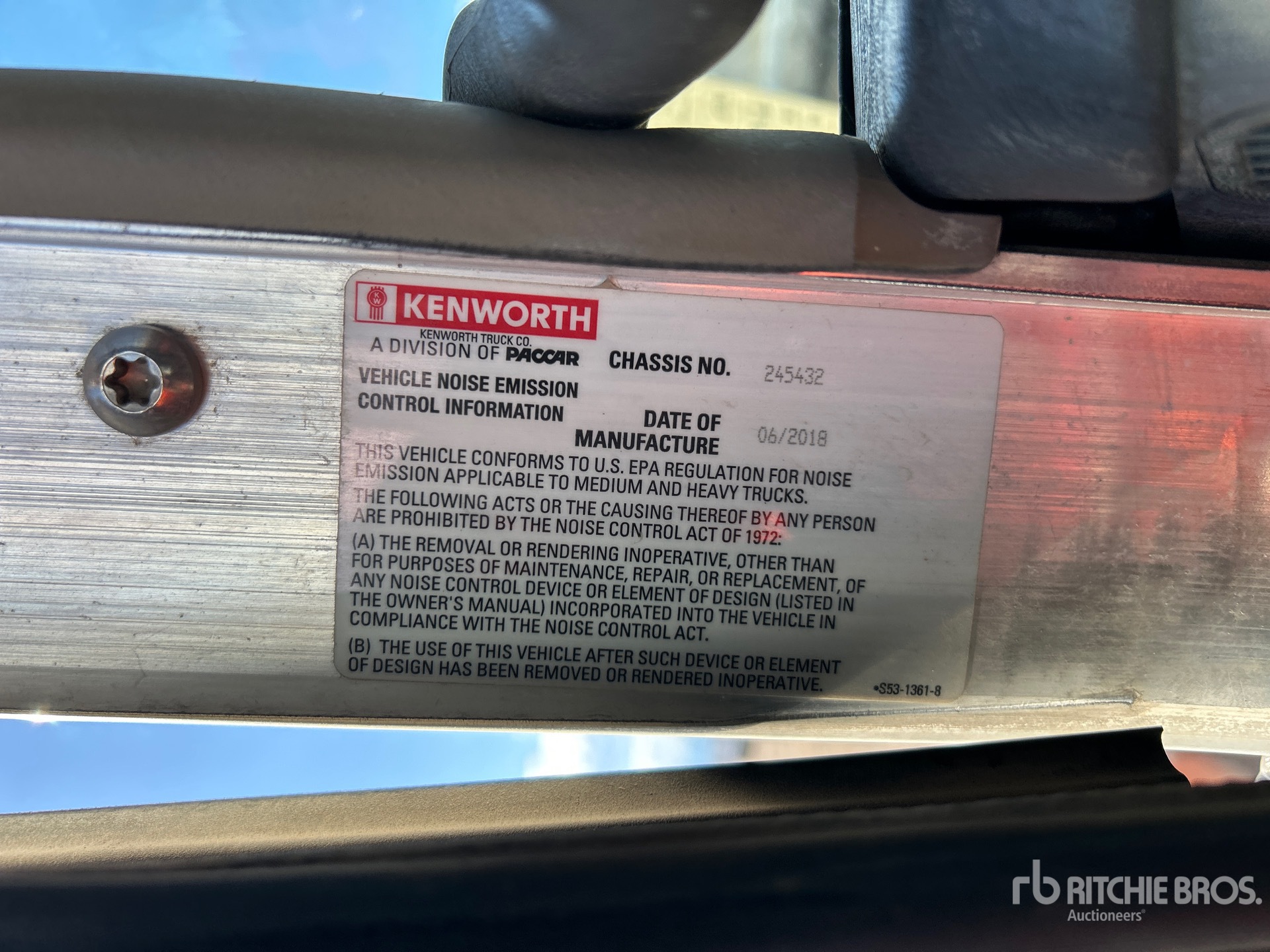 2019 Kenworth T800