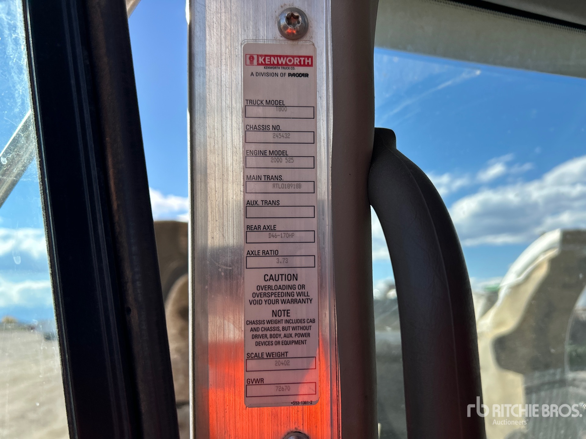 2019 Kenworth T800