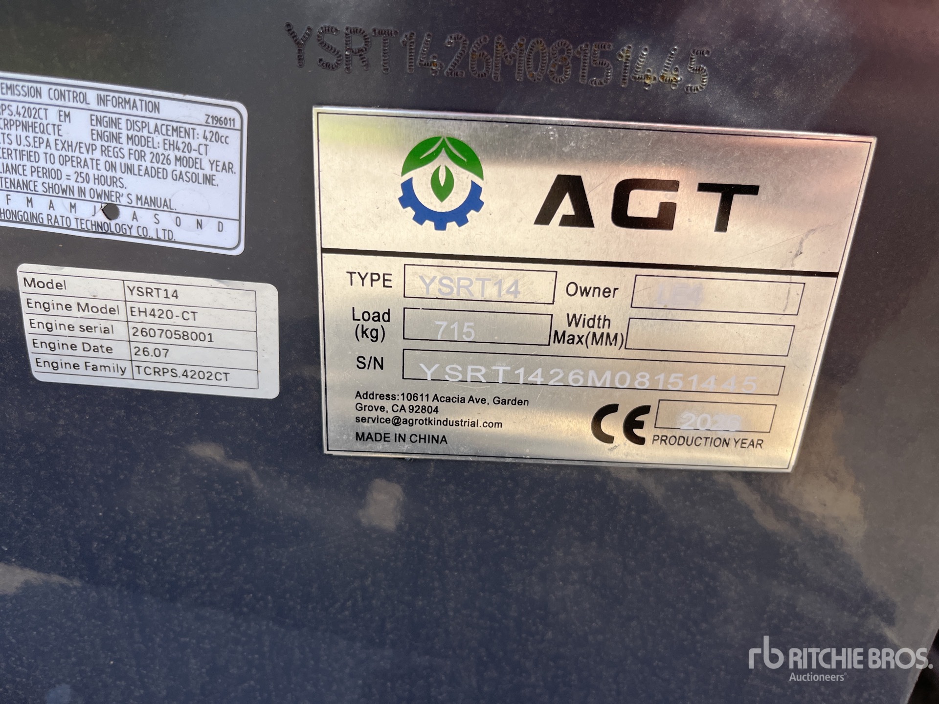 2026 AGT YSRT14
