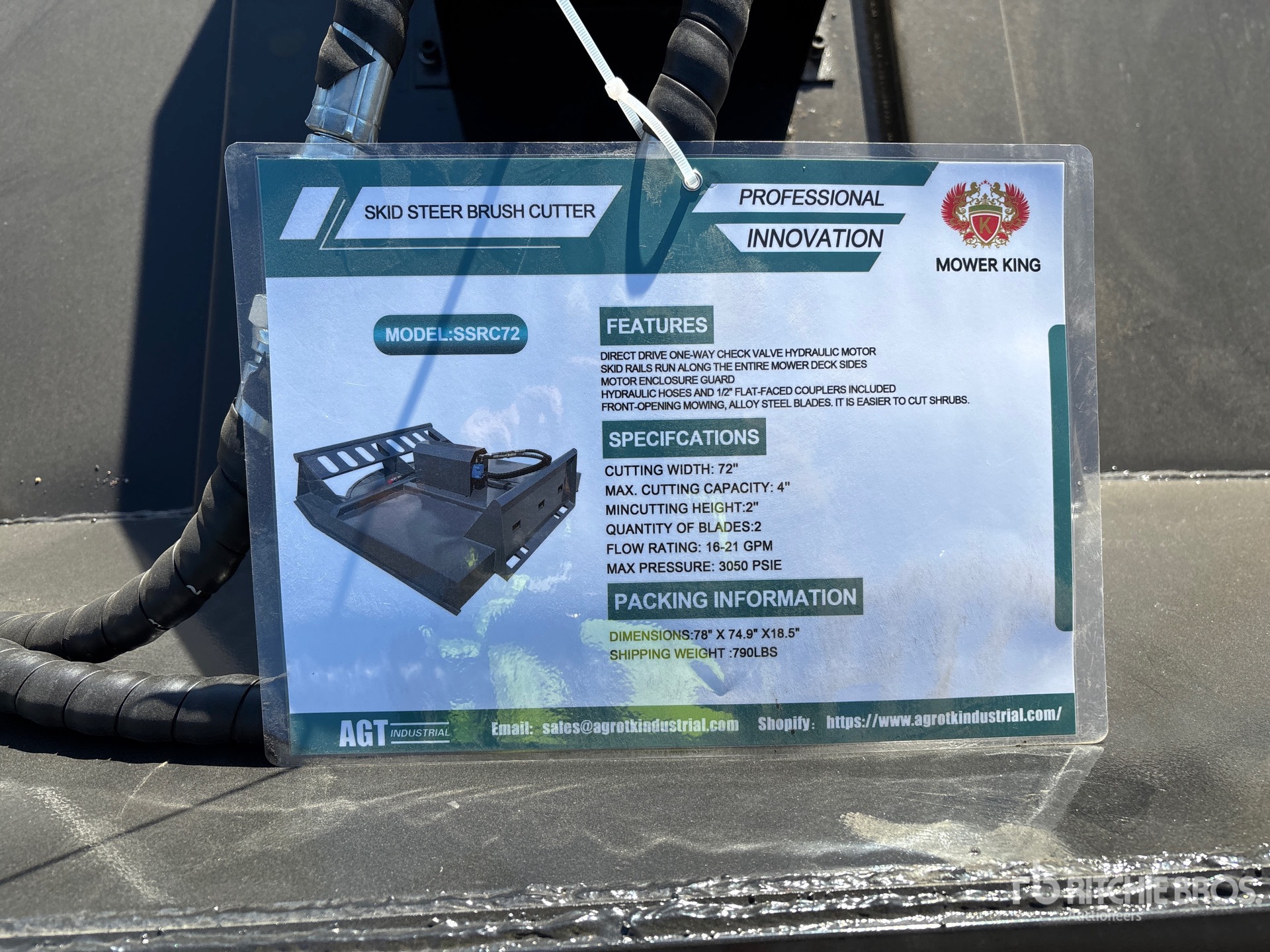 2026 Mower King SSRC72