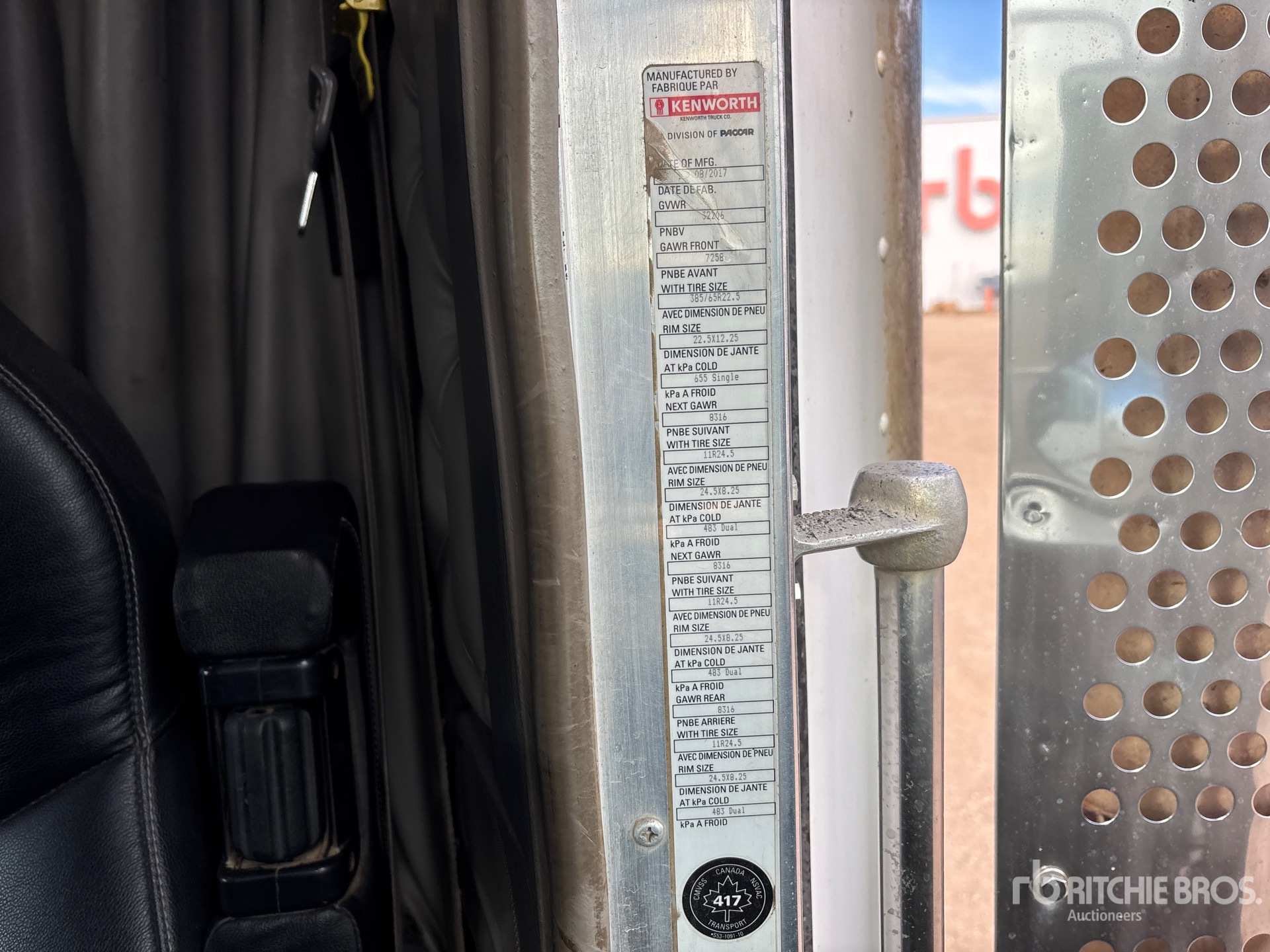 2018 Kenworth T800