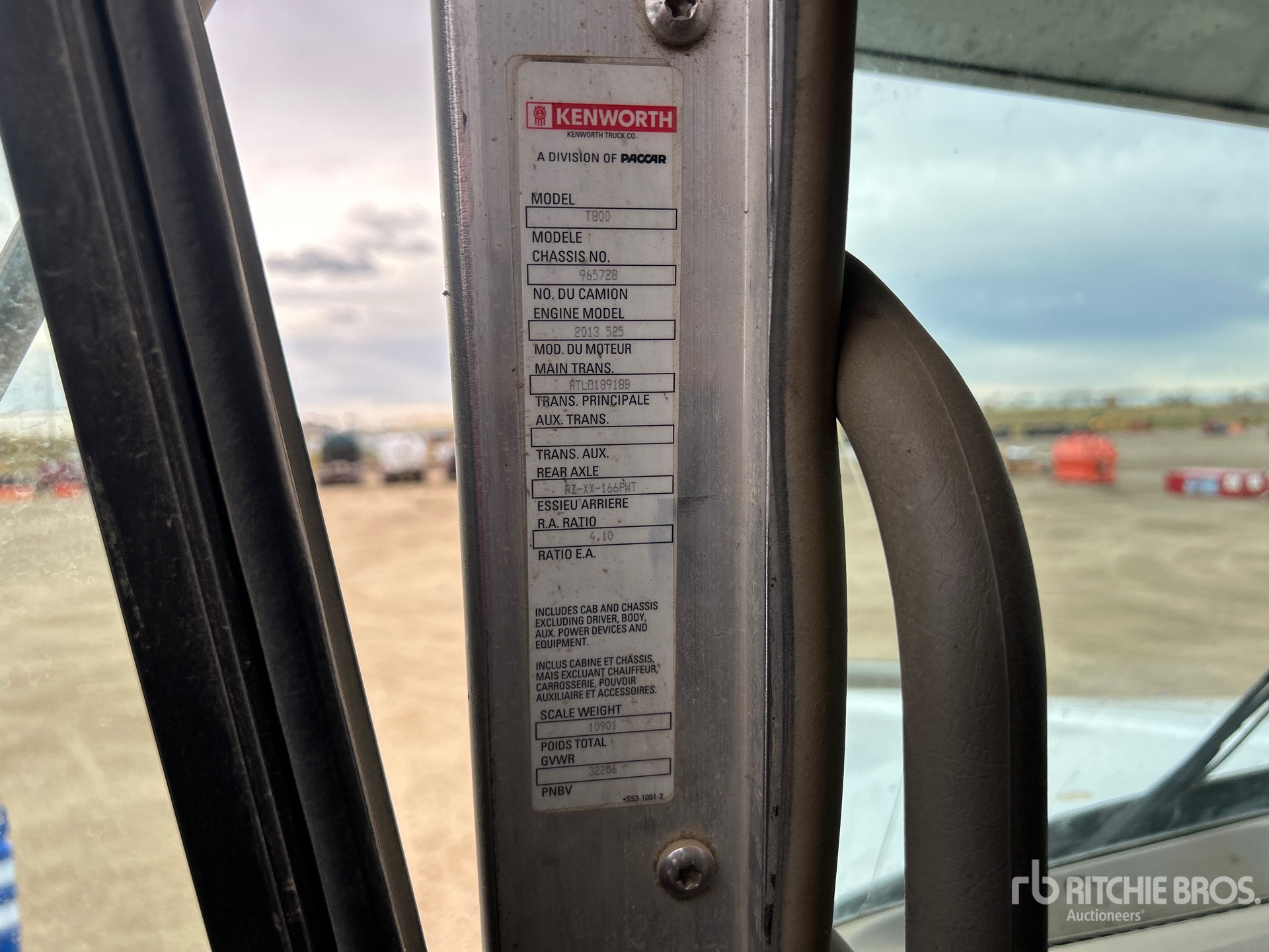 2014 Kenworth T800