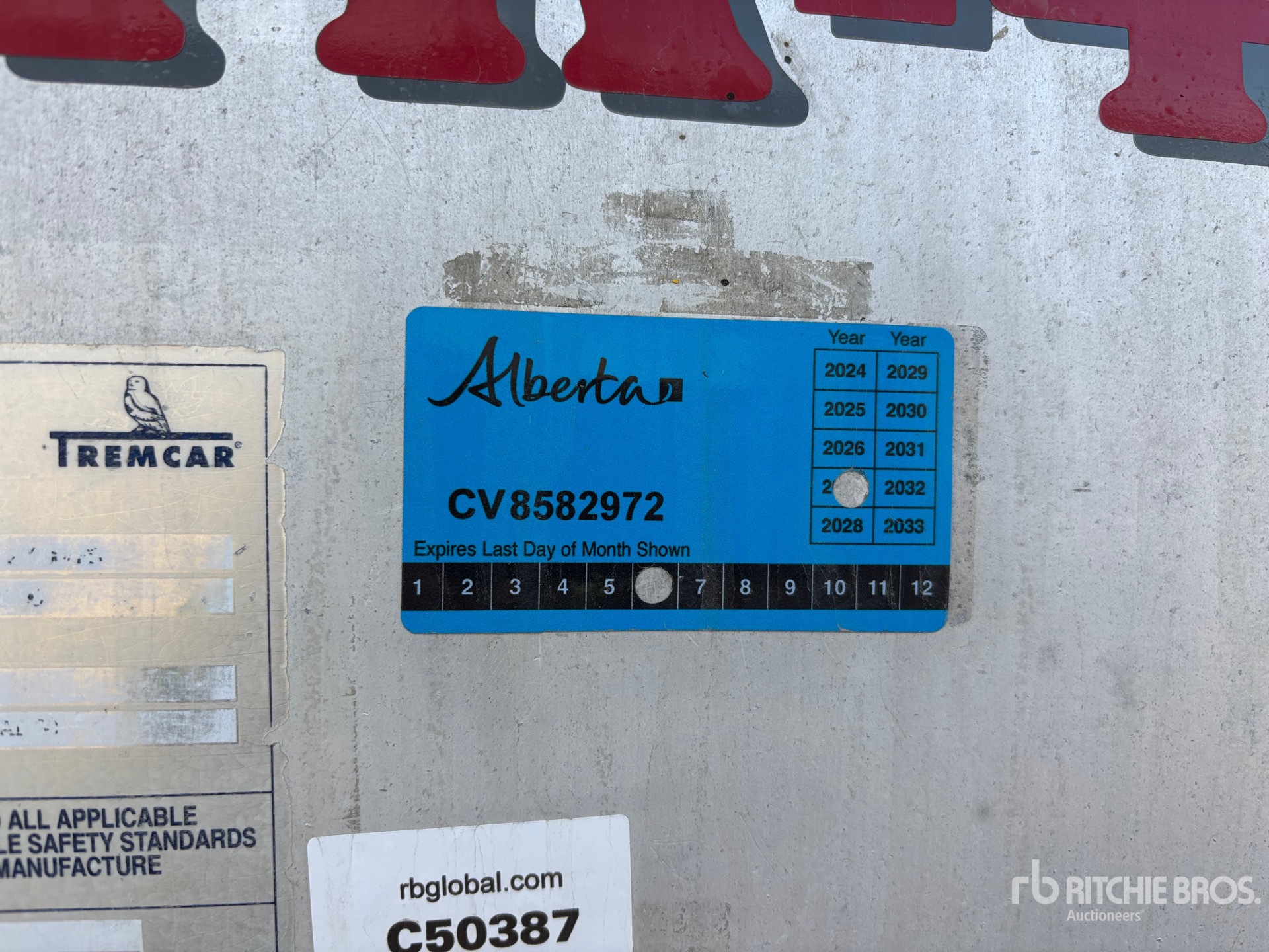 2008 Tremcar 55000 L Super B-Train Lead