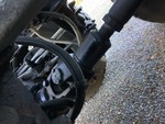 Underbody with Rear Drive Axle