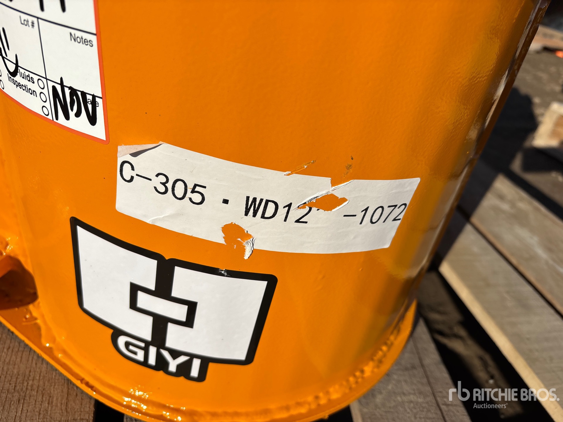 2026 GIYI 12 IN DIGGING - FITS CAT 305 (U ...
