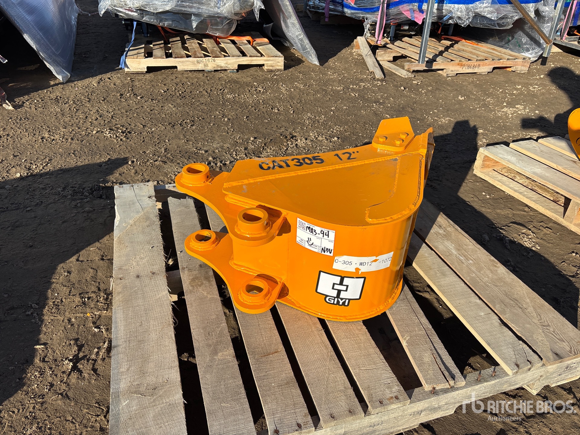 2026 GIYI 12 IN DIGGING - FITS CAT 305 (U ...
