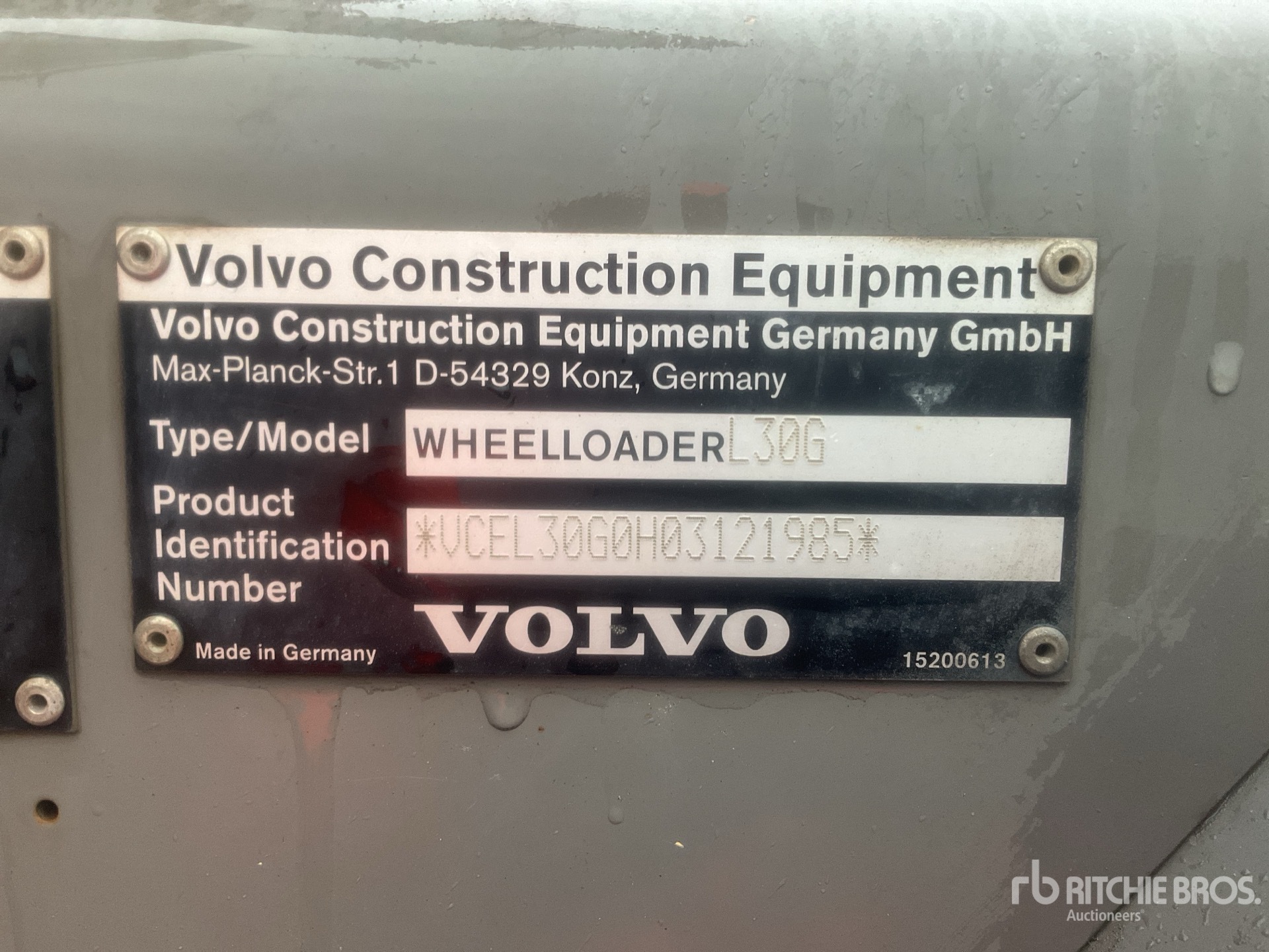 2018 Volvo L30G