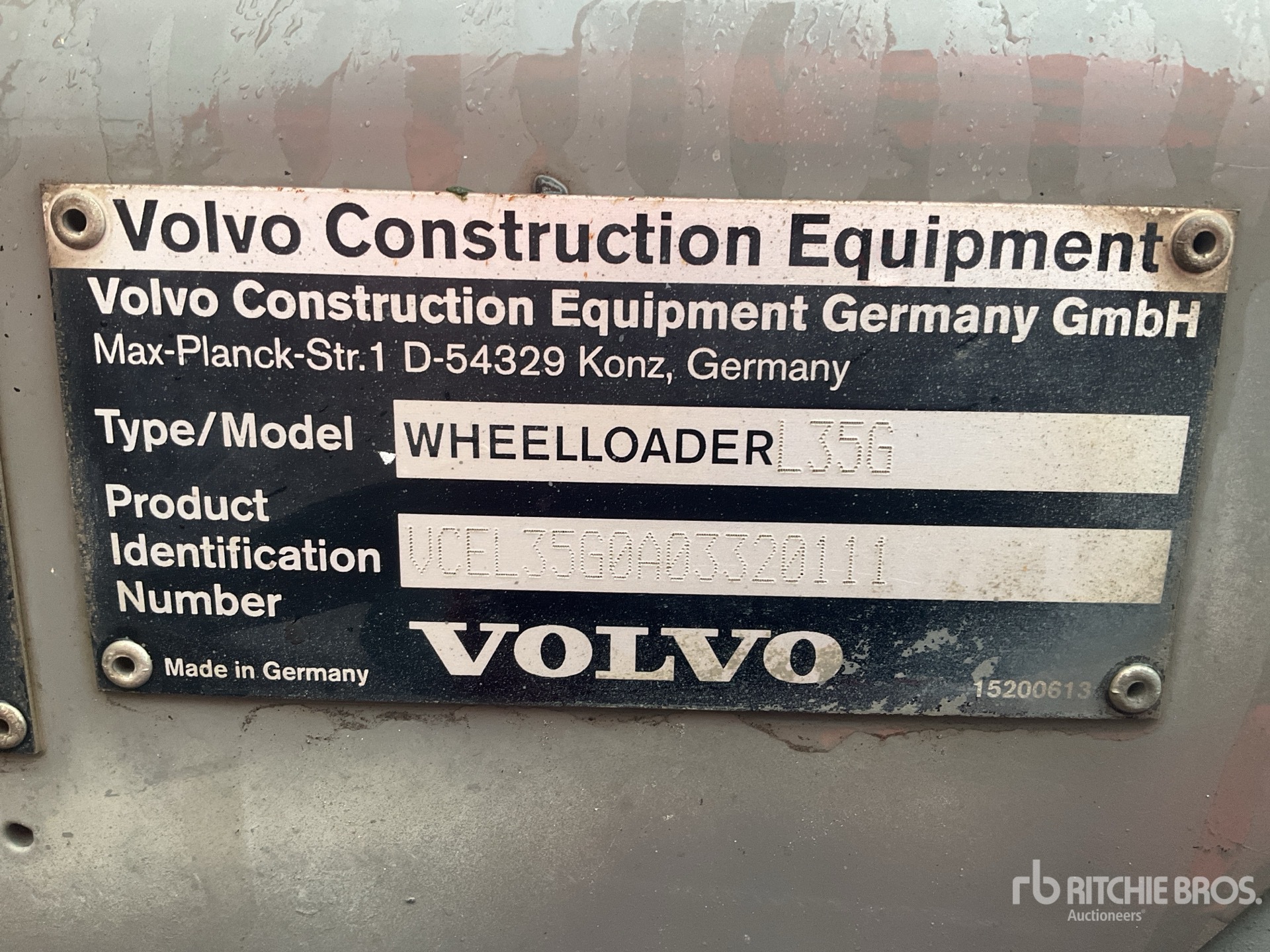 2014 Volvo L35G