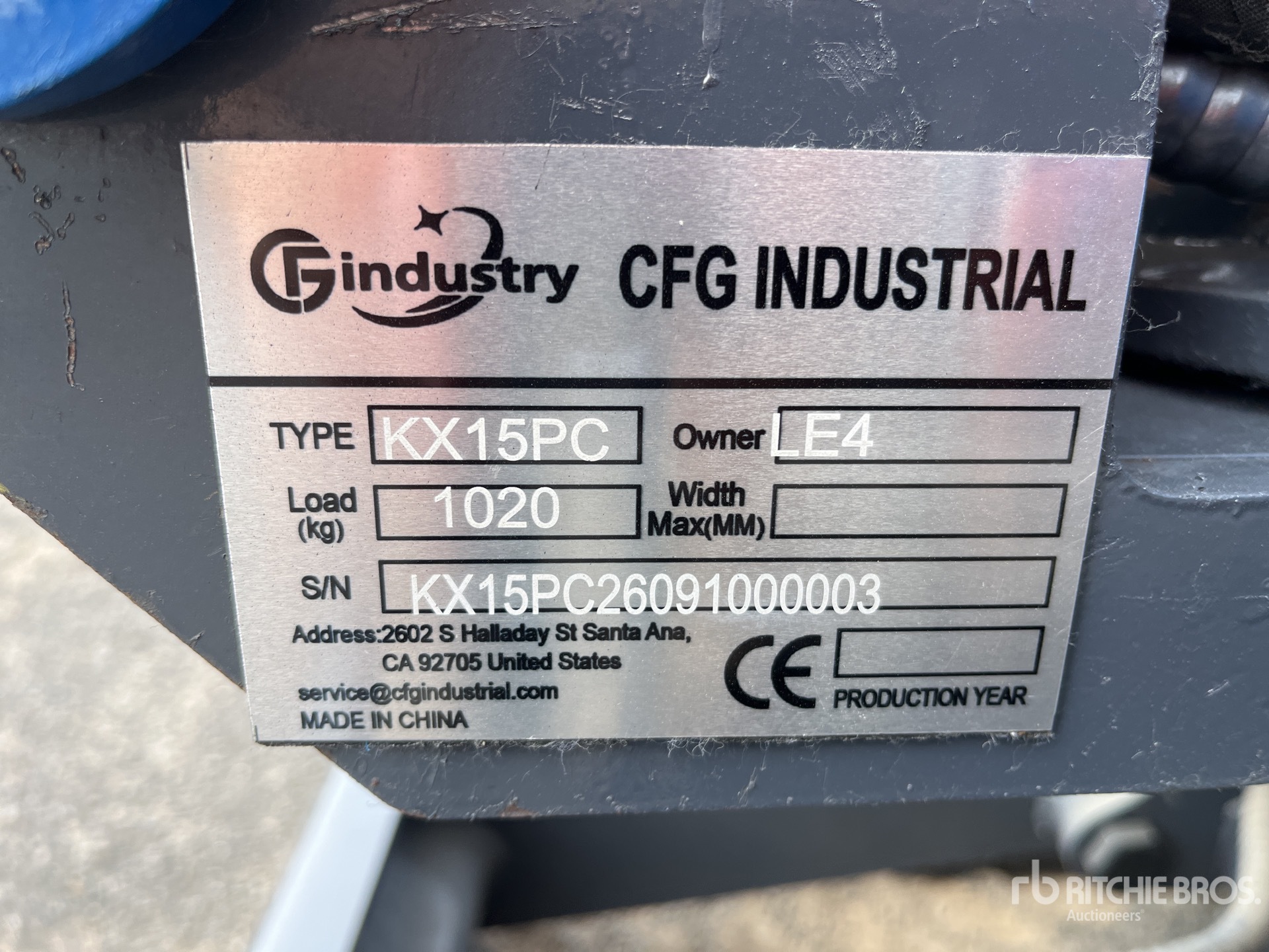 2026 CFG KX15PC