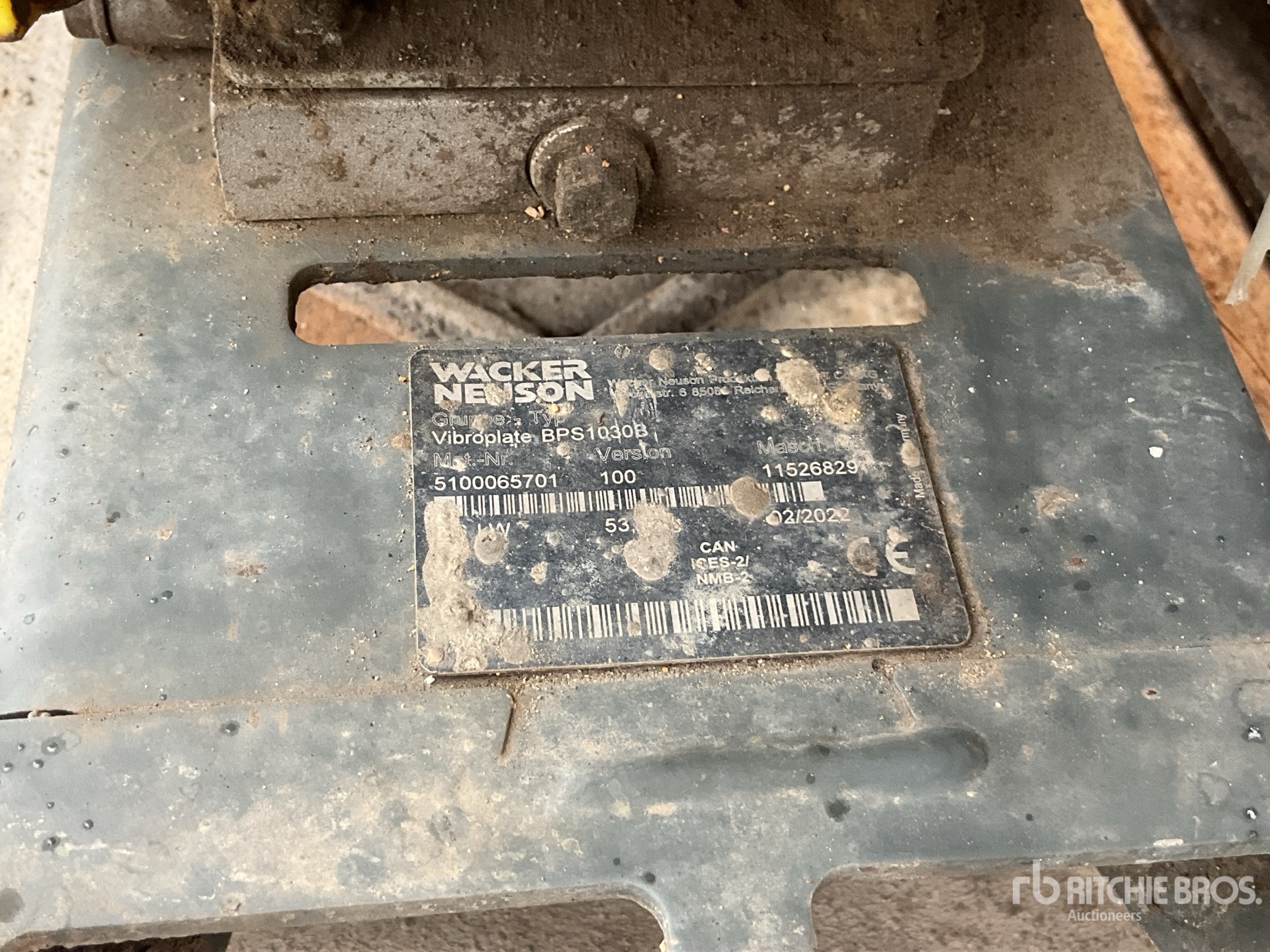 2022 Wacker Neuson BPS1030B