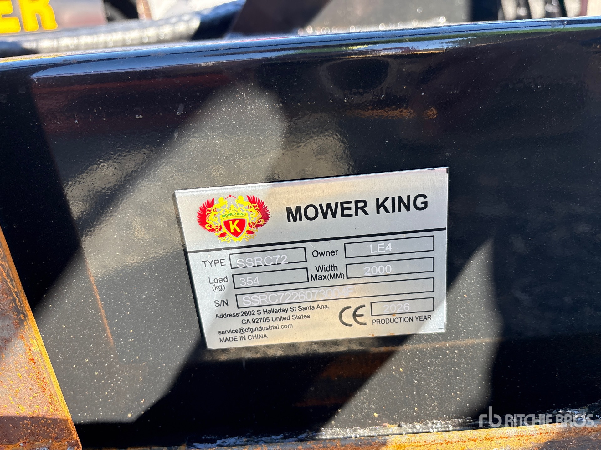 2026 Mower King SSRC72