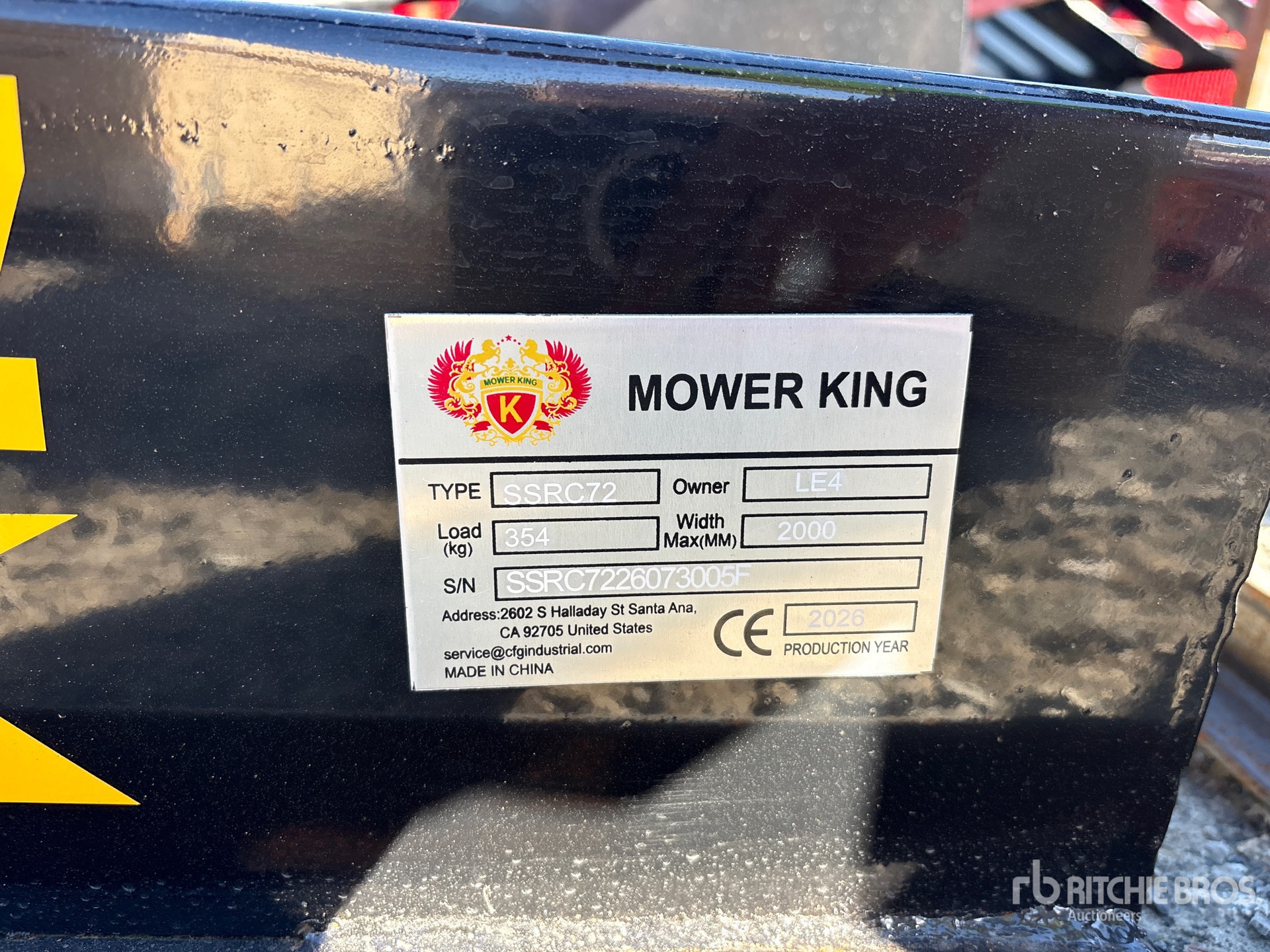 2026 Mower King SSRC72