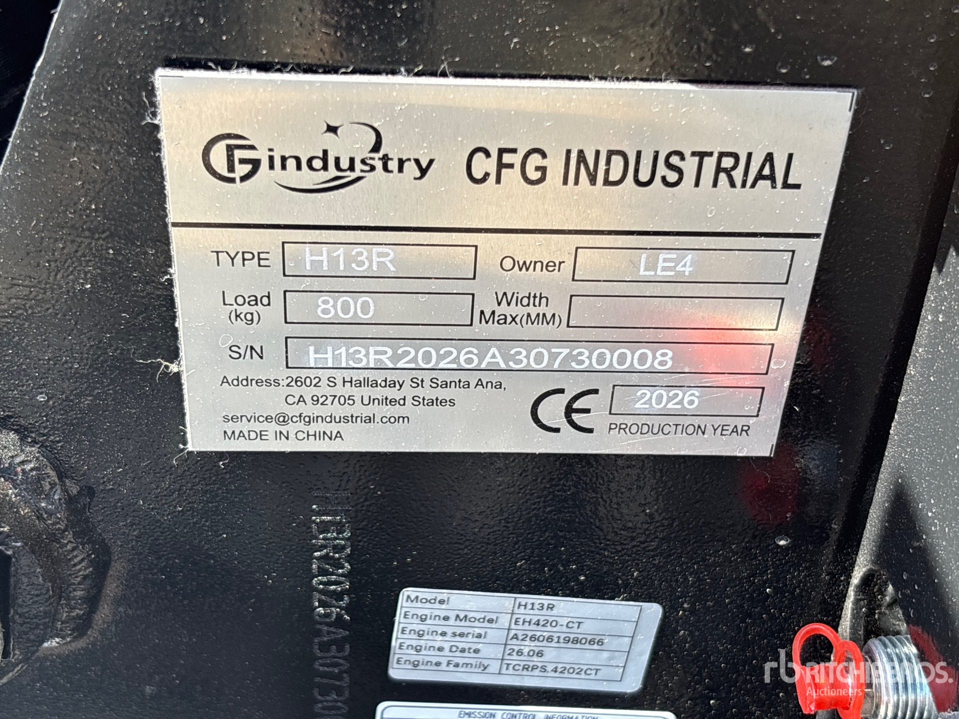 2026 CFG H13R