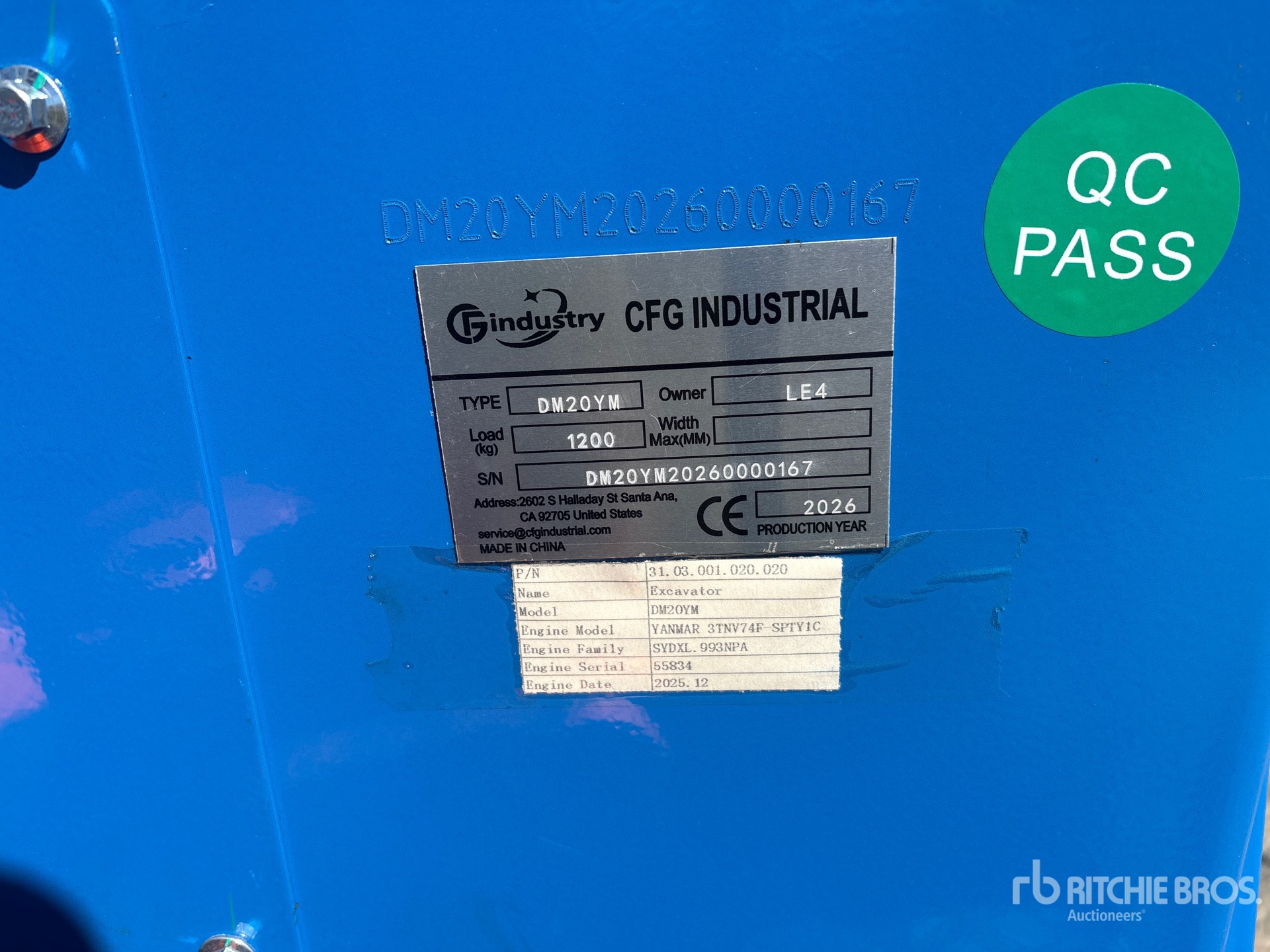 2026 CFG DM20YM
