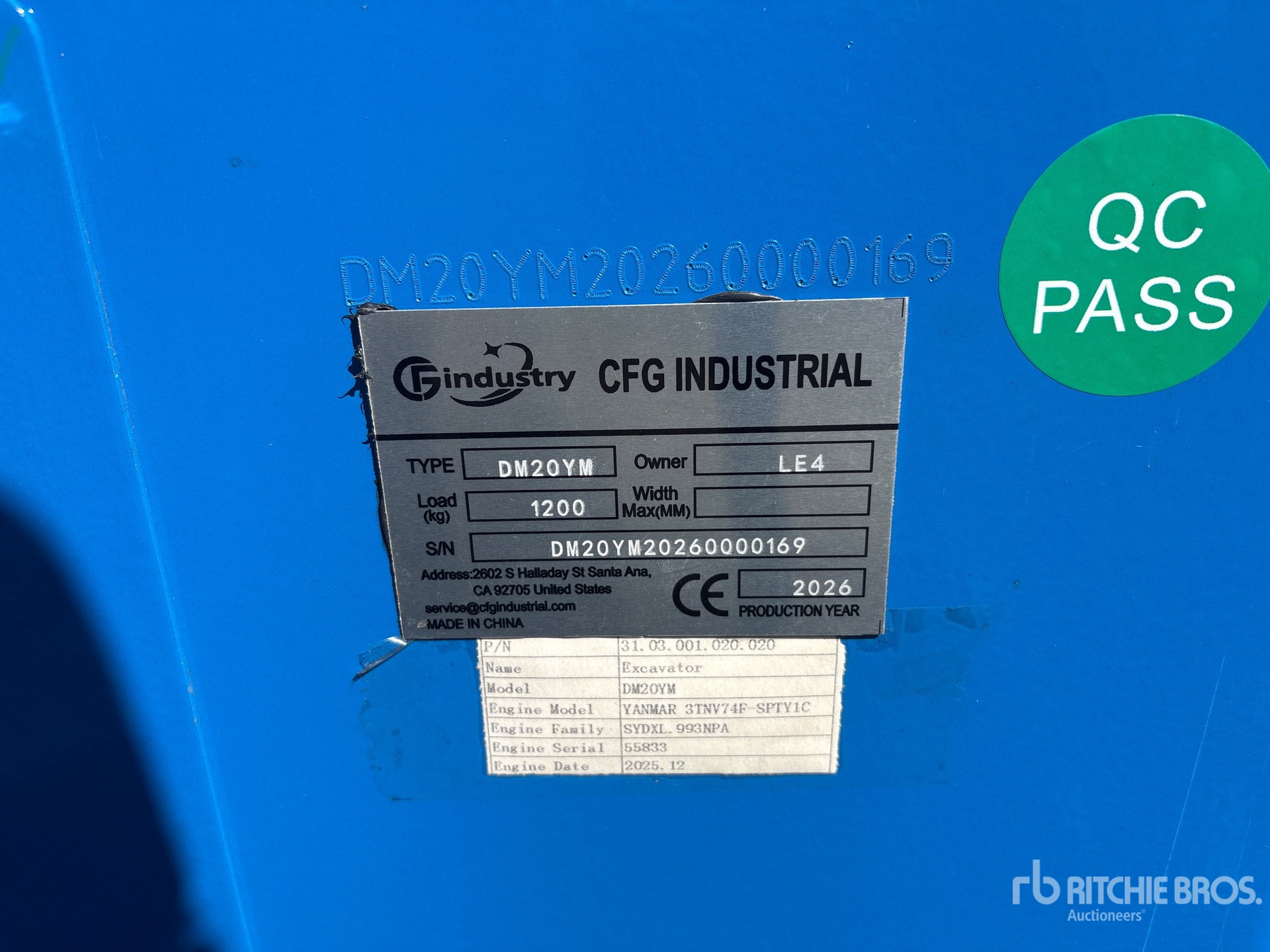 2026 CFG DM20YM