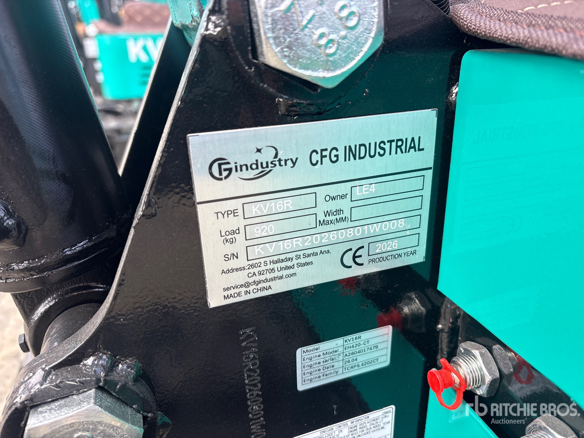 2026 CFG KV16R