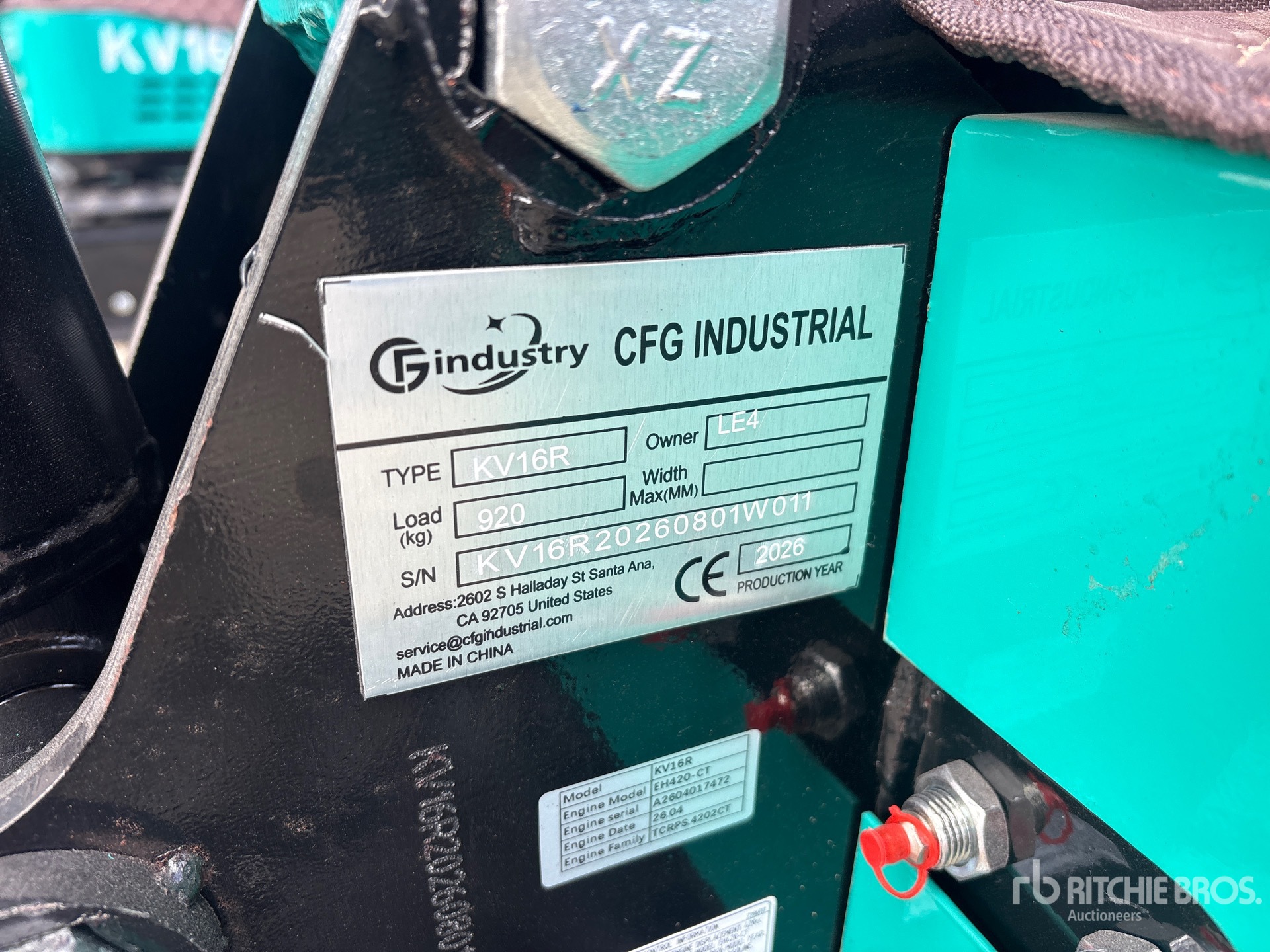 2026 CFG KV16R