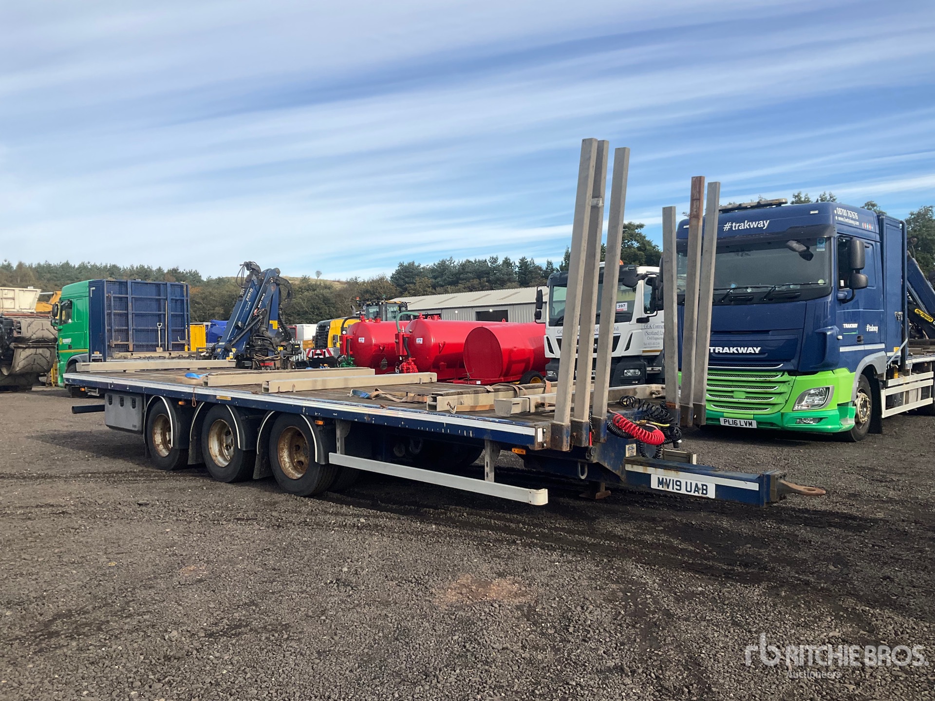 2019 SDC 24 TON 8 M TRI/A DRAWBAR
